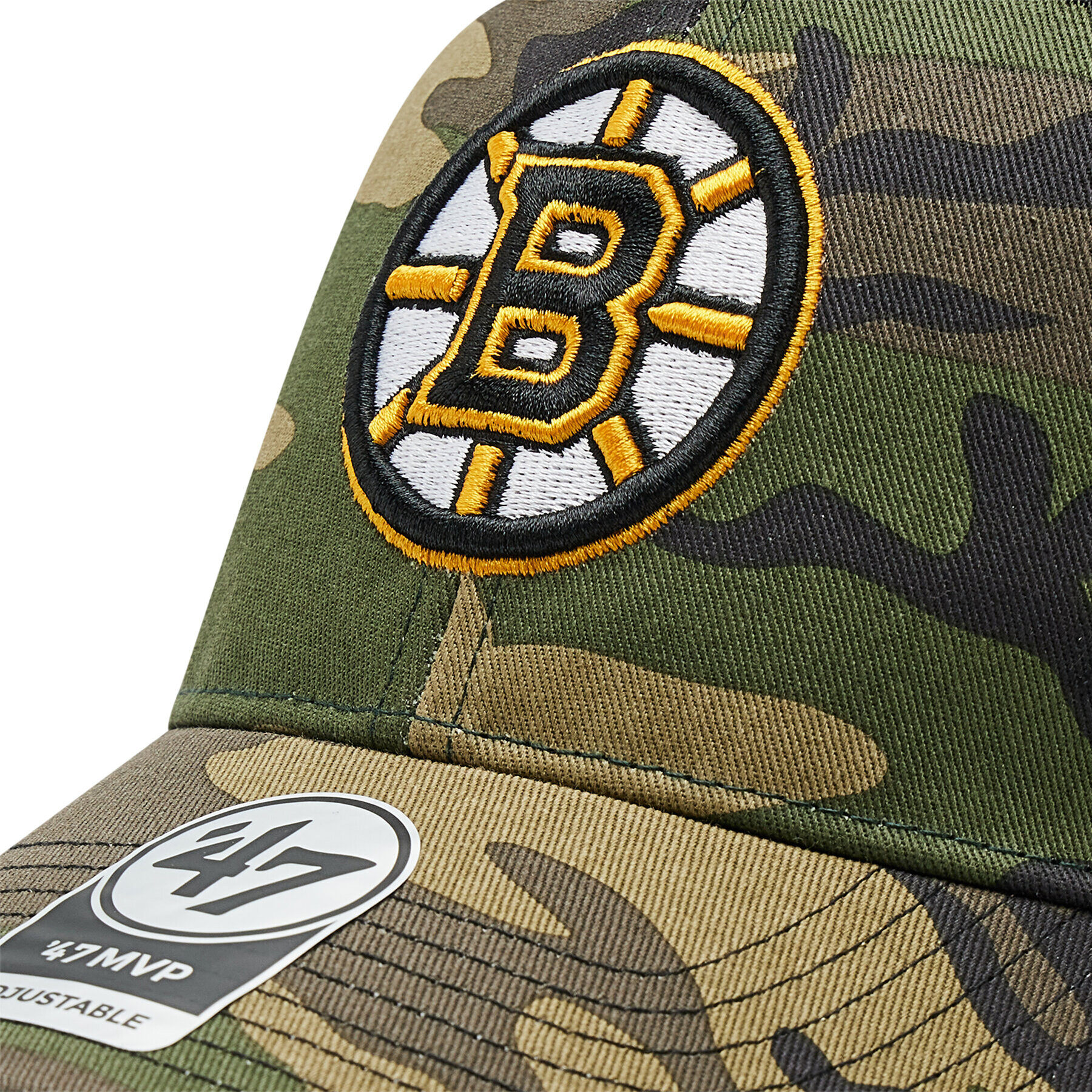 47 Brand Шапка с козирка Nhl Boston Bruins Trucker H-CBRAN01GWP-CM Зелен - Pepit.bg