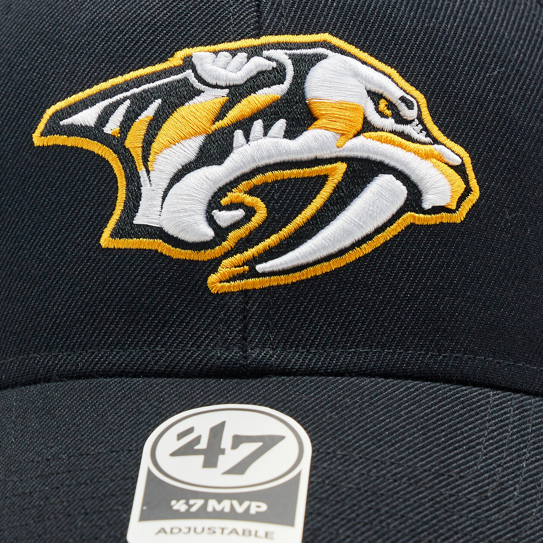 47 Brand Шапка с козирка NHL Nashville Predators '47 MVP H-MVP30WBV-BKD Черен - Pepit.bg