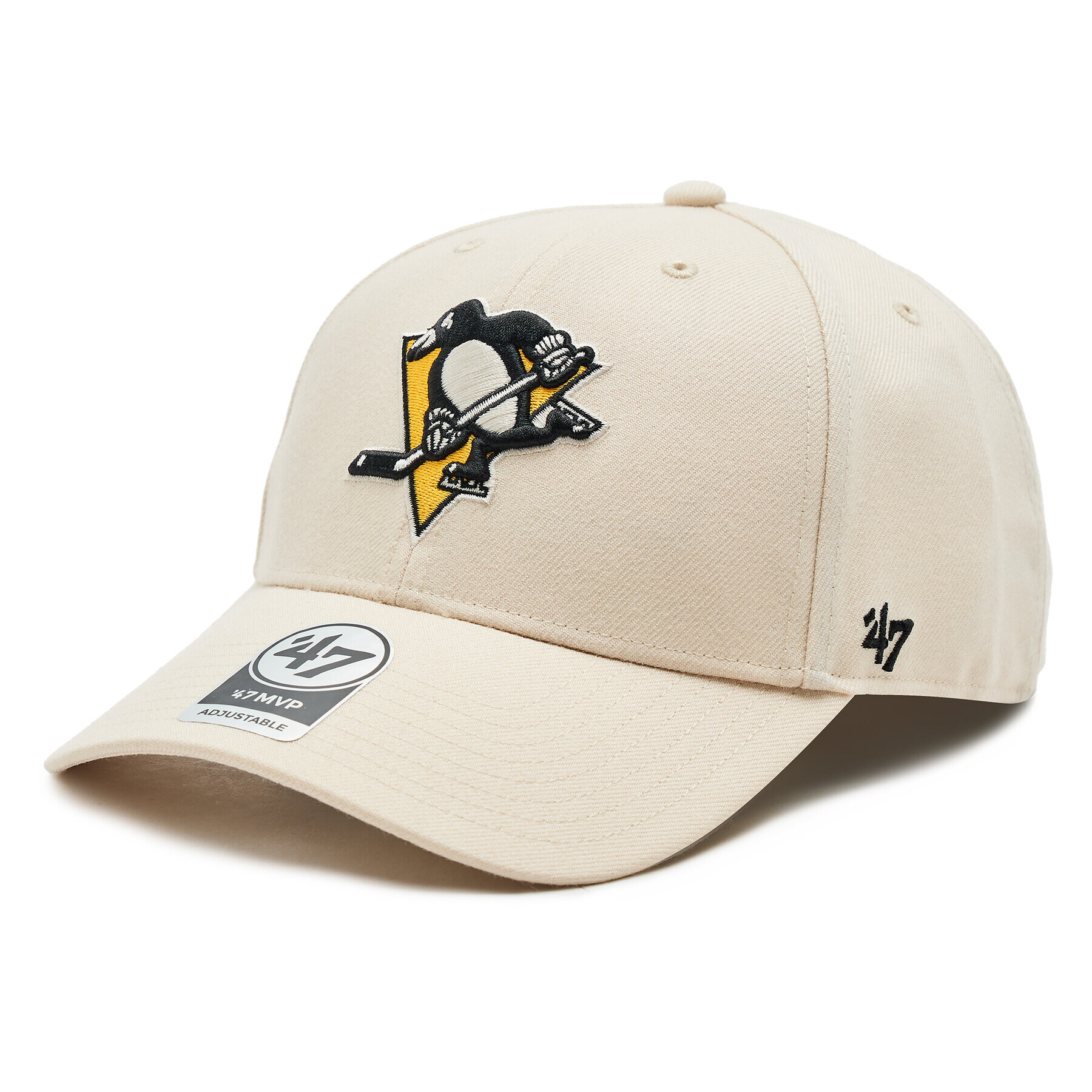 47 Brand Шапка с козирка NHL Pittsburgh Penguins '47 MVP SNAPBACK H-MVPSP15WBP-NT Бежов - Pepit.bg