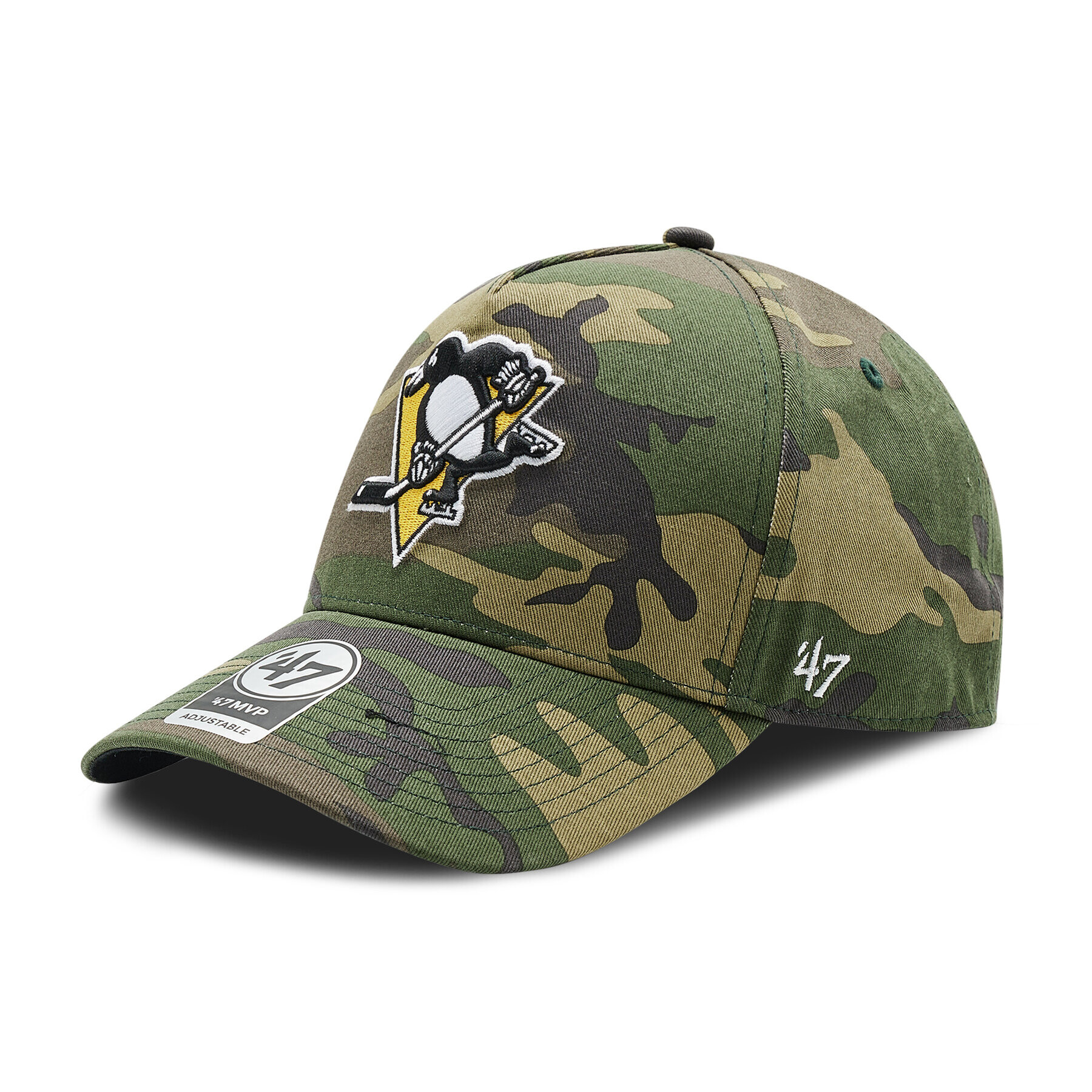 47 Brand Шапка с козирка Nhl Pittsburgh Penguins Grove H-GRVSP15CNP-CMA Зелен - Pepit.bg