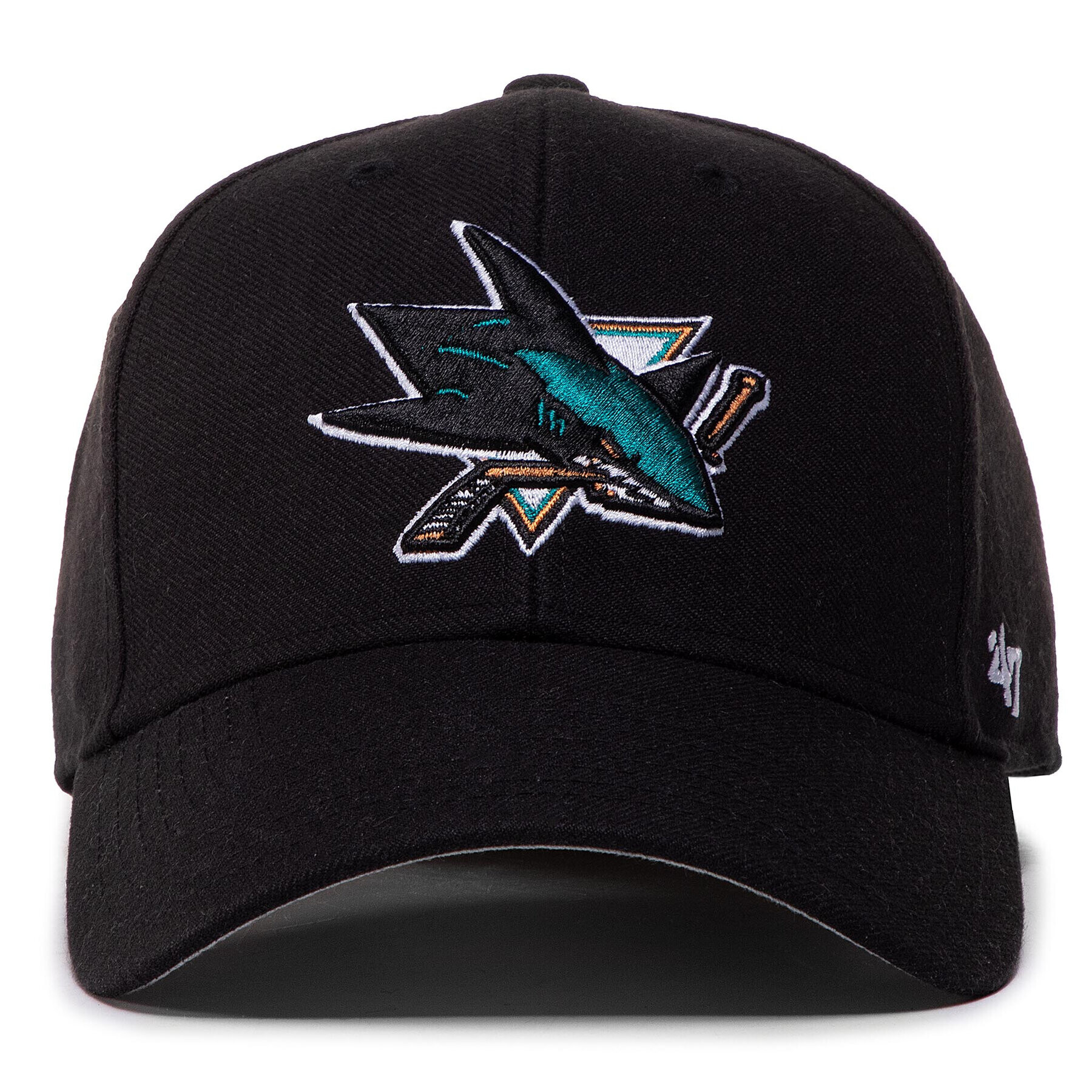 47 Brand Шапка с козирка Nhl San Jose Sharks '47 Mvp H-MVP22WBV-BK Черен - Pepit.bg