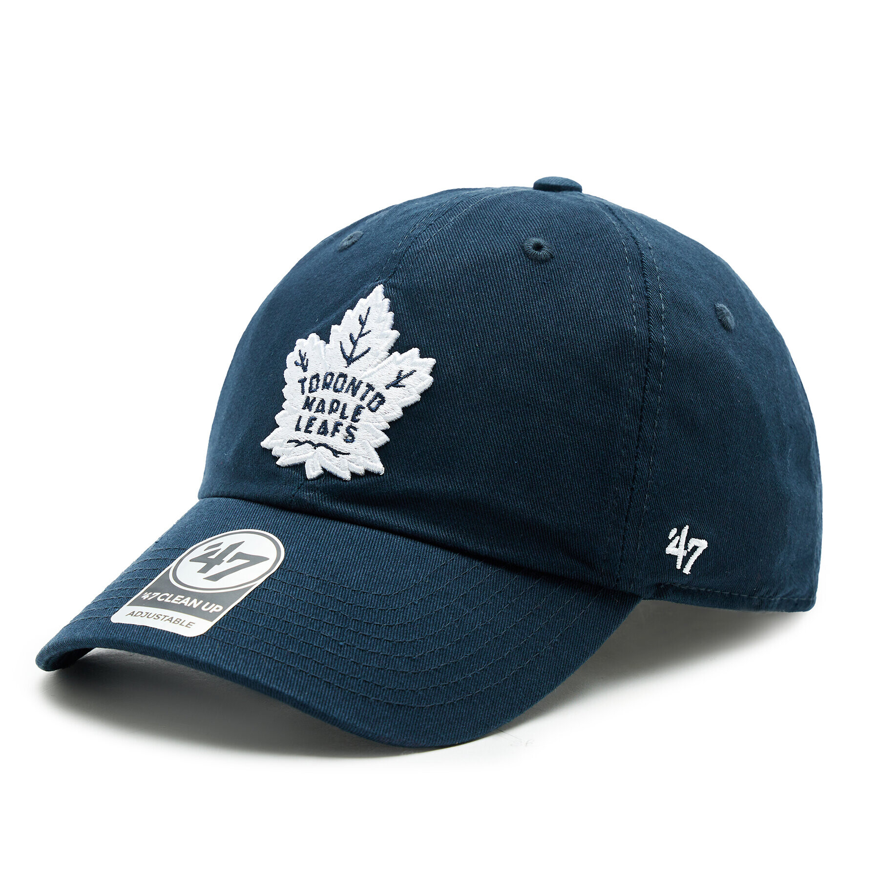 47 Brand Шапка с козирка NHL Toronto Maple Leafs '47 CLEAN UP H-RGW18GWS-NYB Тъмносин - Pepit.bg