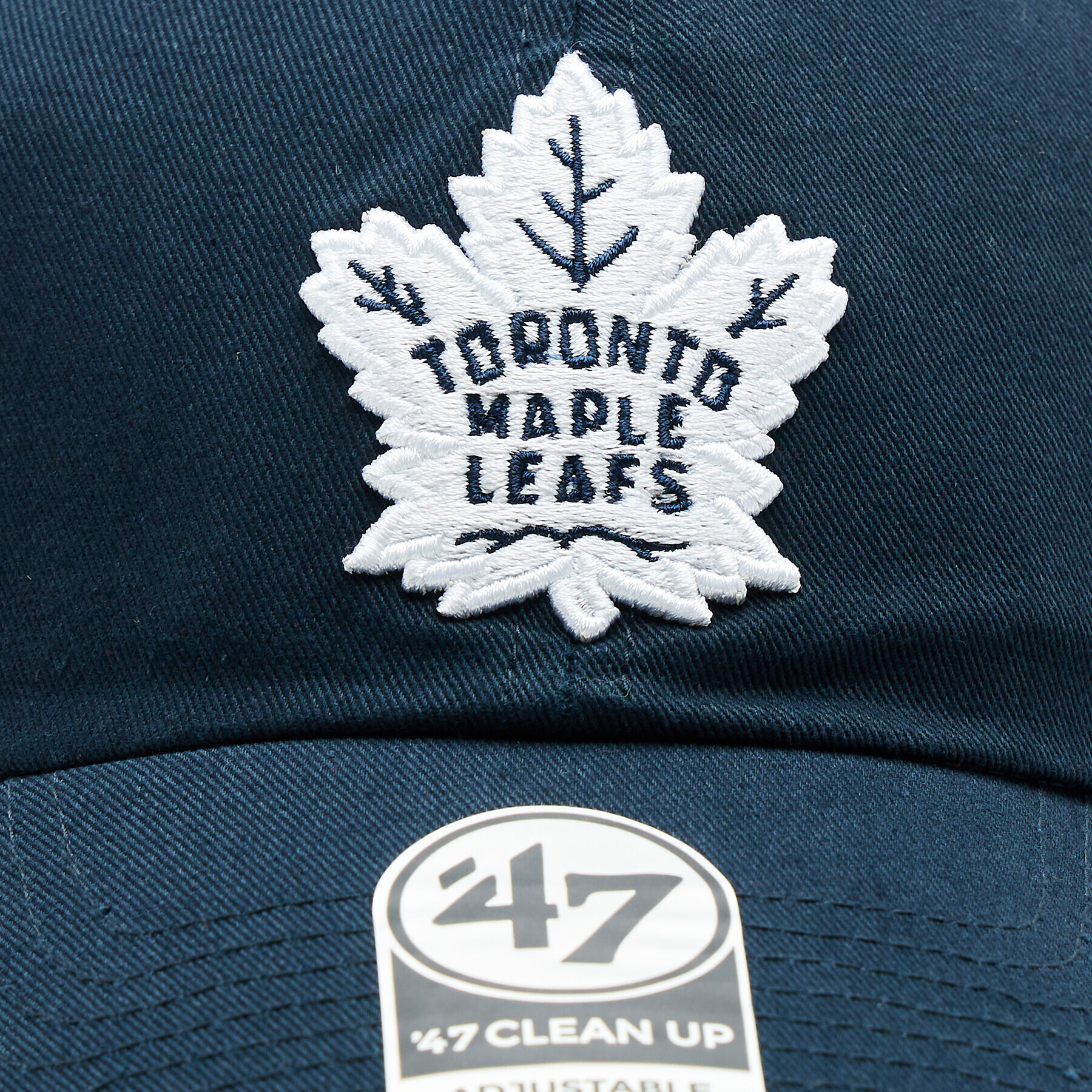 47 Brand Шапка с козирка NHL Toronto Maple Leafs '47 CLEAN UP H-RGW18GWS-NYB Тъмносин - Pepit.bg