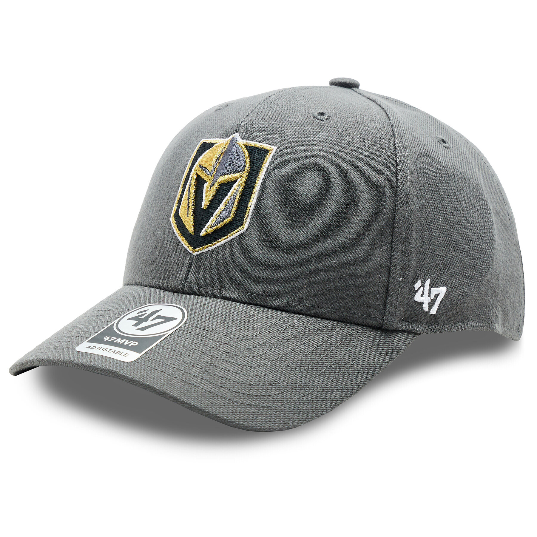 47 Brand Шапка с козирка NHL Vegas Golden Knights Ballpark Snap '47 MVP H-BLPMS31WBP-CC Сив - Pepit.bg