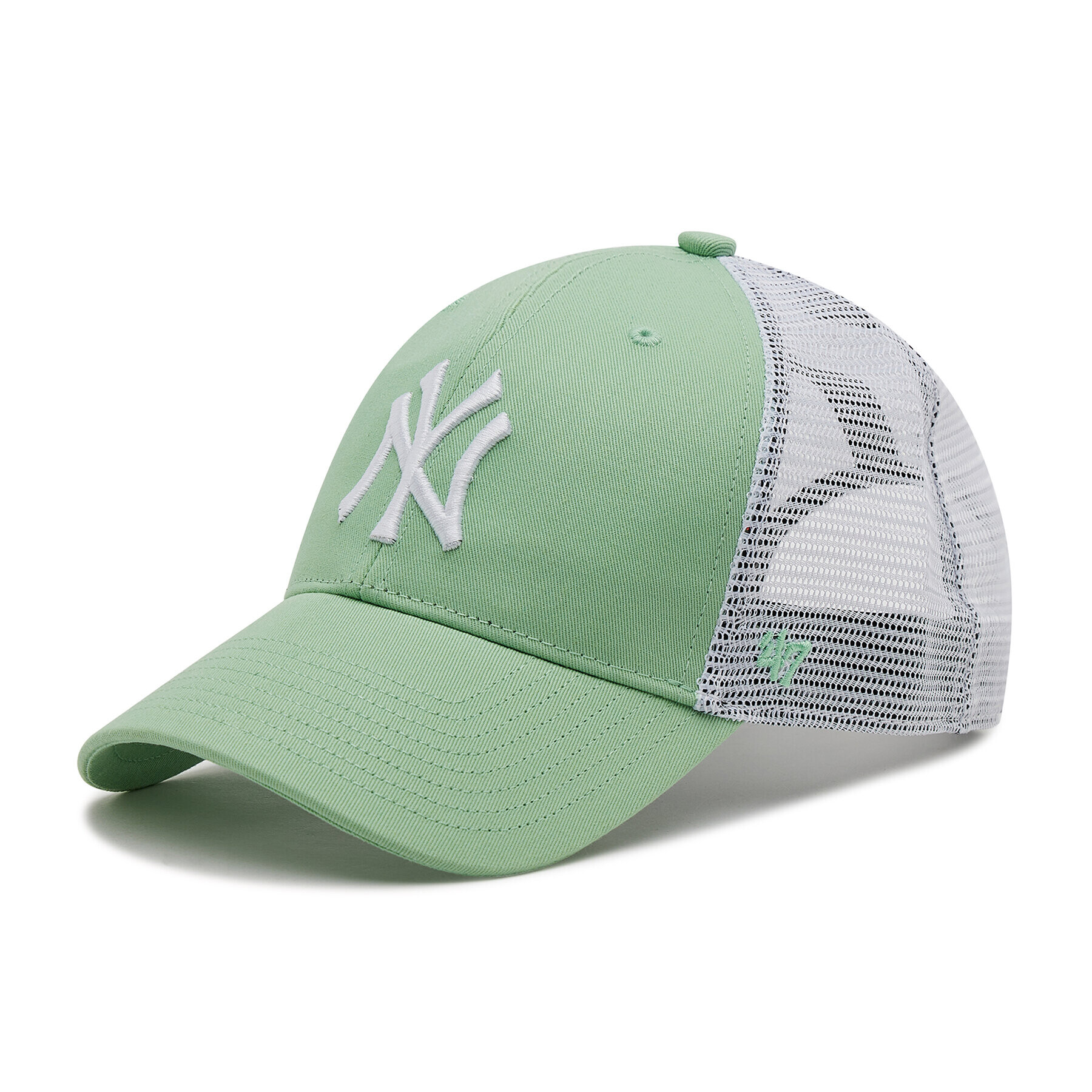 47 Brand Шапка с козирка Ny Yankees Branson Trucker B-FLGSH17GWP-HK Зелен - Pepit.bg