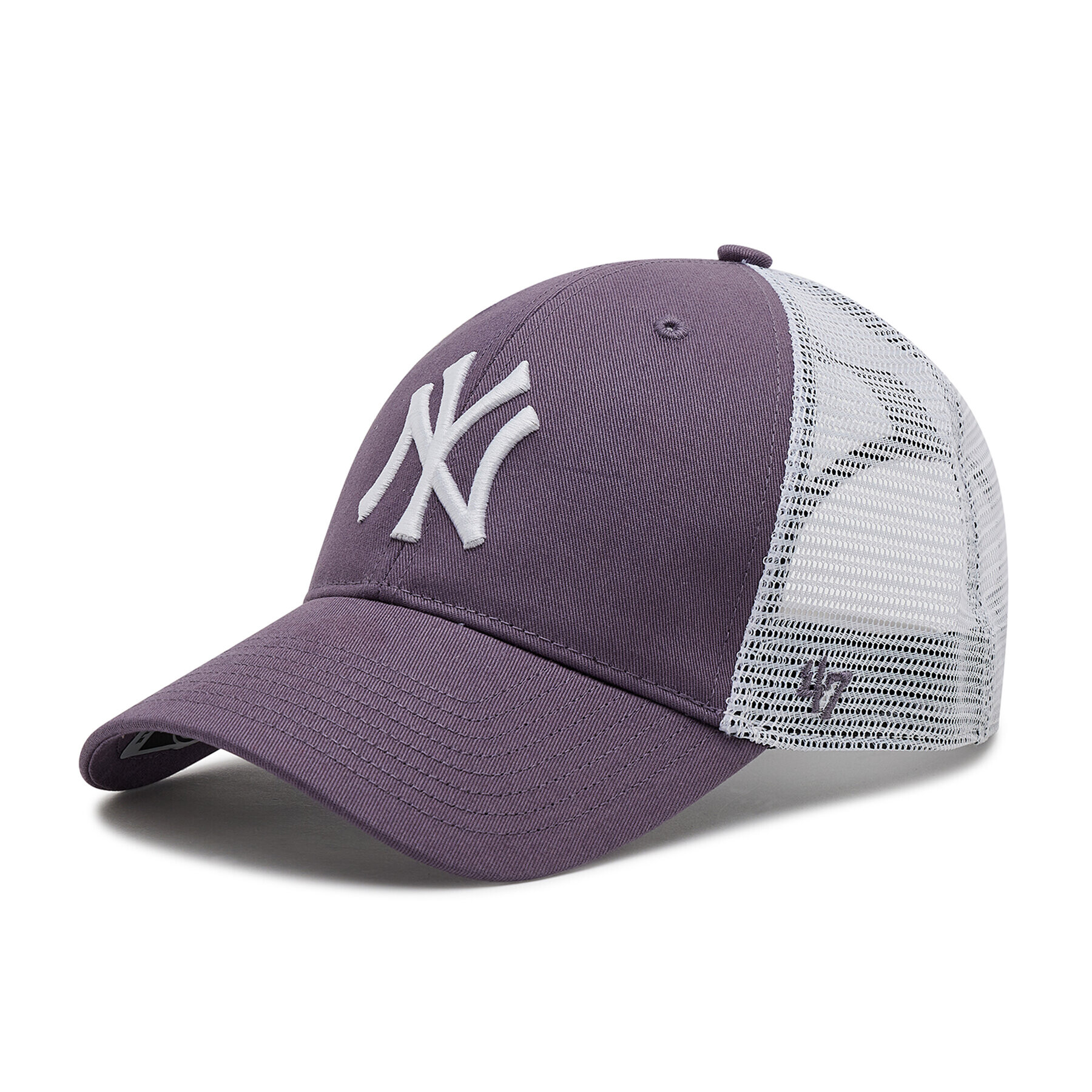 47 Brand Шапка с козирка Ny Yankees Branson Trucker B-FLGSH17GWP-II Виолетов - Pepit.bg