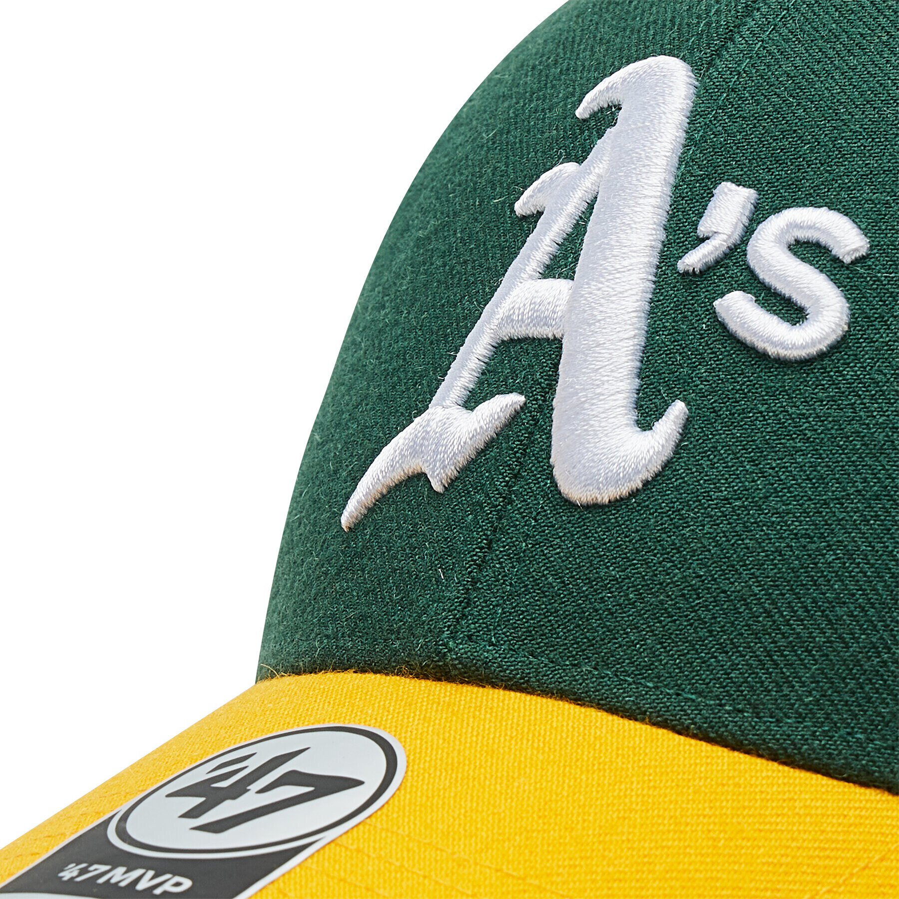 47 Brand Шапка с козирка Oakland Athletics BCWS-SUMTT18WBP-DG88 Зелен - Pepit.bg