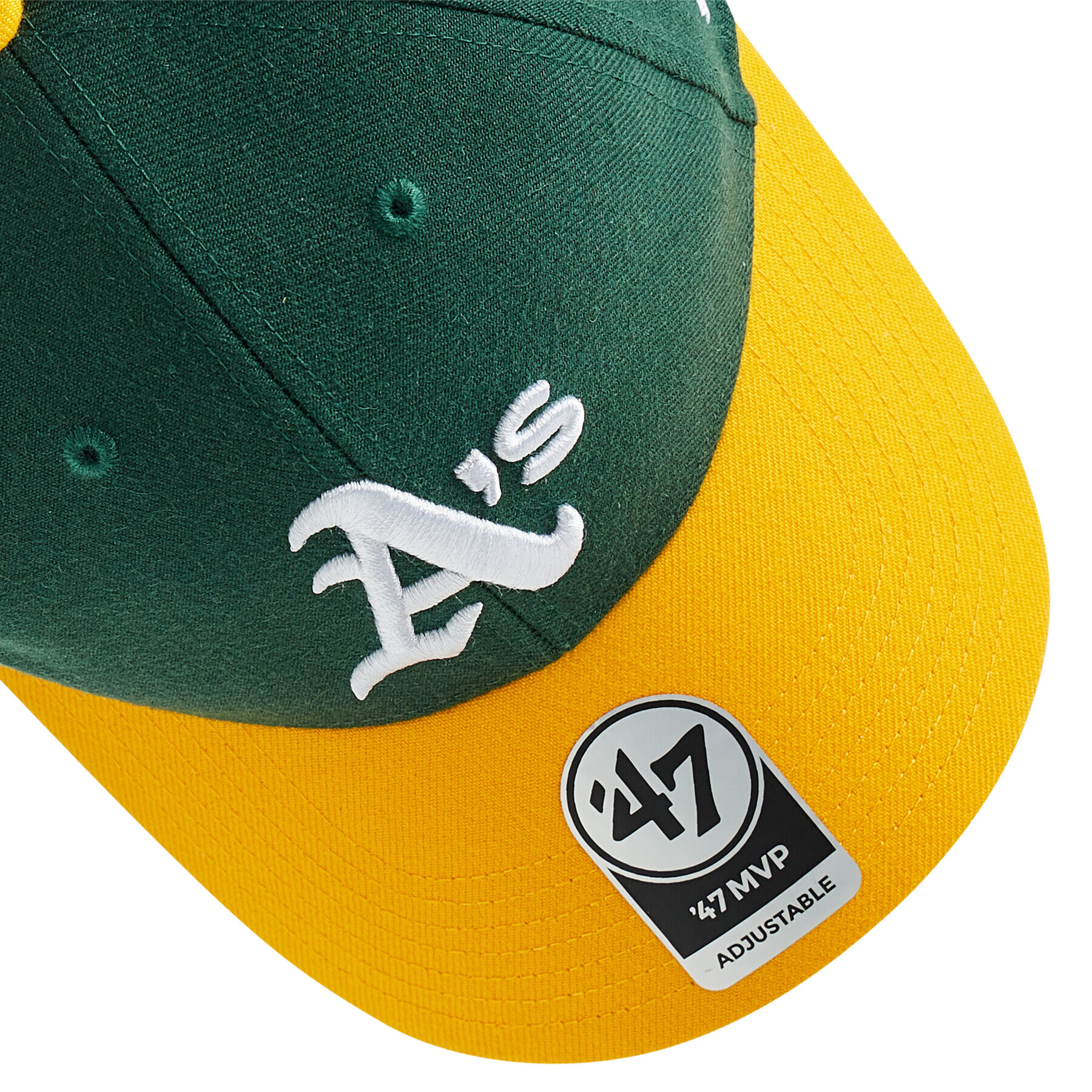 47 Brand Шапка с козирка Oakland Athletics BCWS-SUMTT18WBP-DG88 Зелен - Pepit.bg