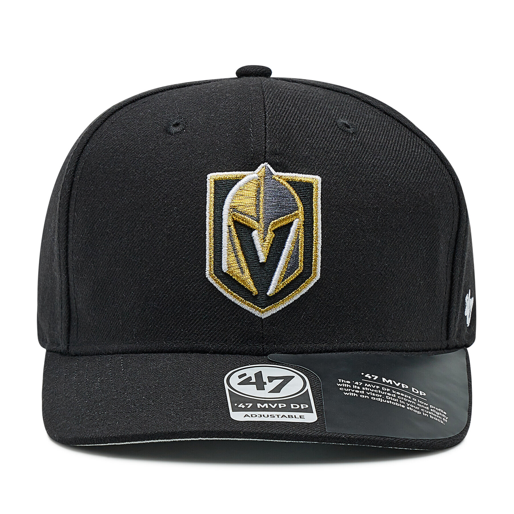 47 Brand Шапка с козирка Zone Vegas Golden Knights CLZOE31WBP Черен - Pepit.bg