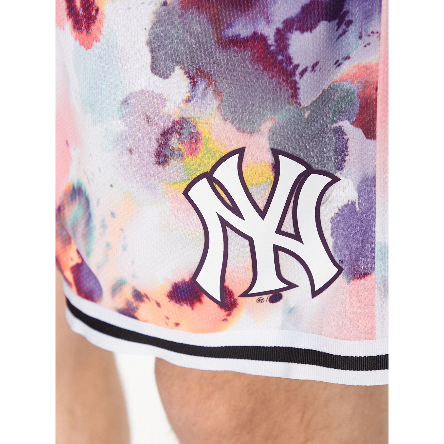 47 Brand Спортни шорти New York Yankees Day Glow Repeat 47 Grafton Shorts Цветен Regular Fit - Pepit.bg