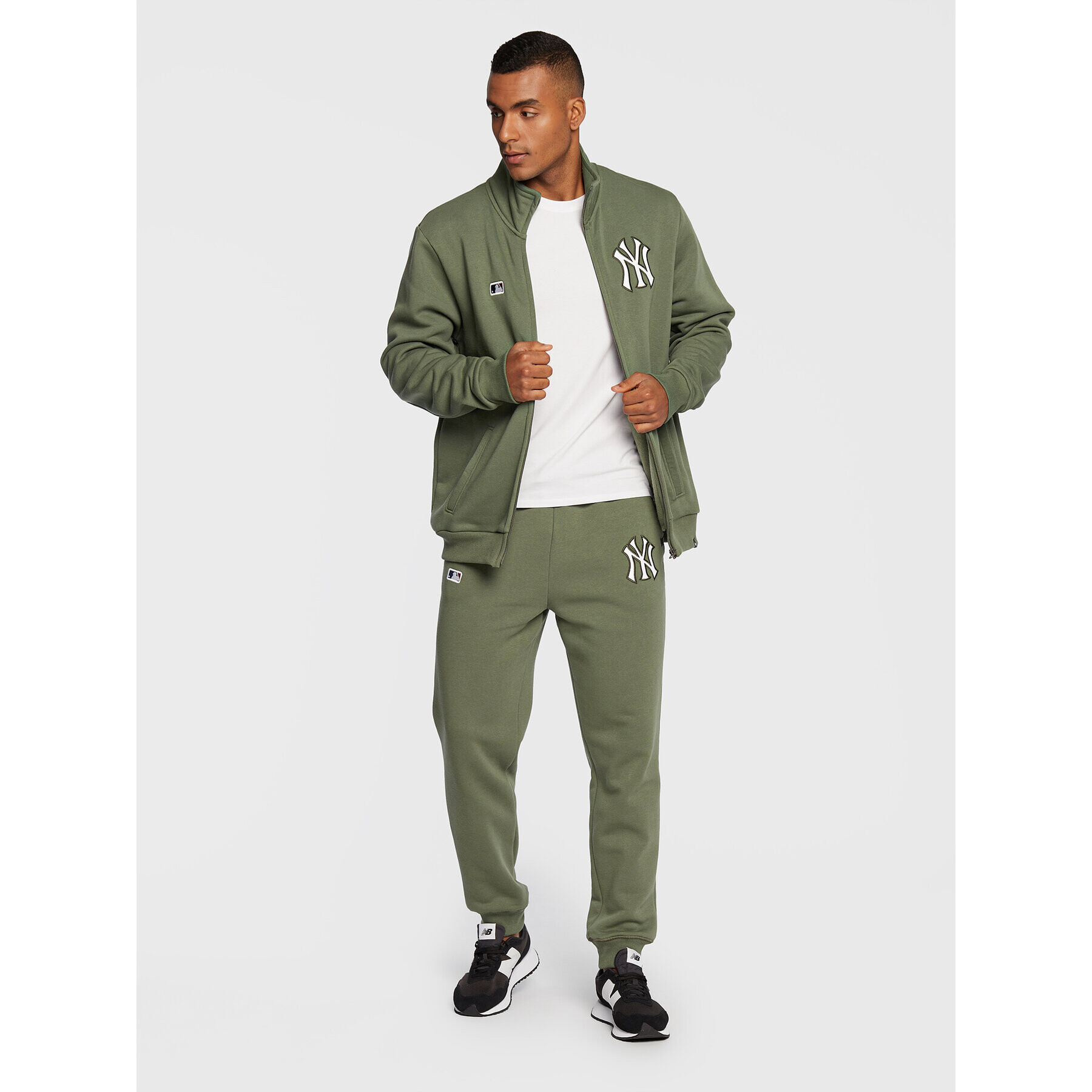47 Brand Суитшърт Core 47 Islington BB017PMCITJ561394MS Зелен Regular Fit - Pepit.bg