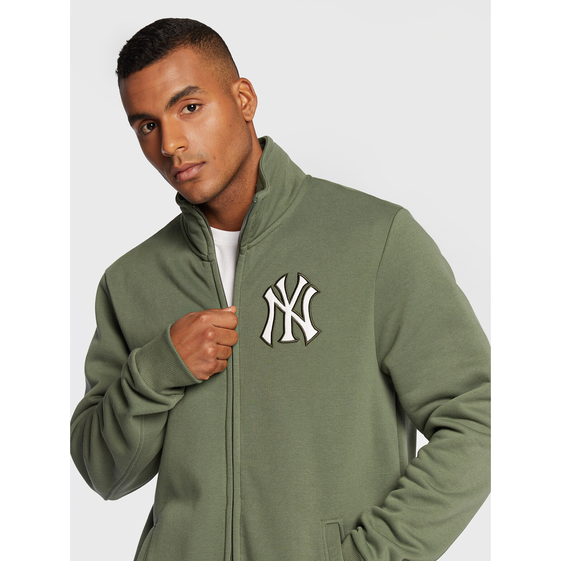 47 Brand Суитшърт Core 47 Islington BB017PMCITJ561394MS Зелен Regular Fit - Pepit.bg