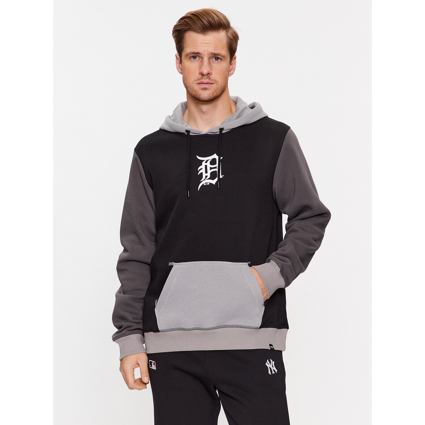 47 Brand Суитшърт Detroit Tigers BB009PMOPXQ601379JK Черен Regular Fit - Pepit.bg