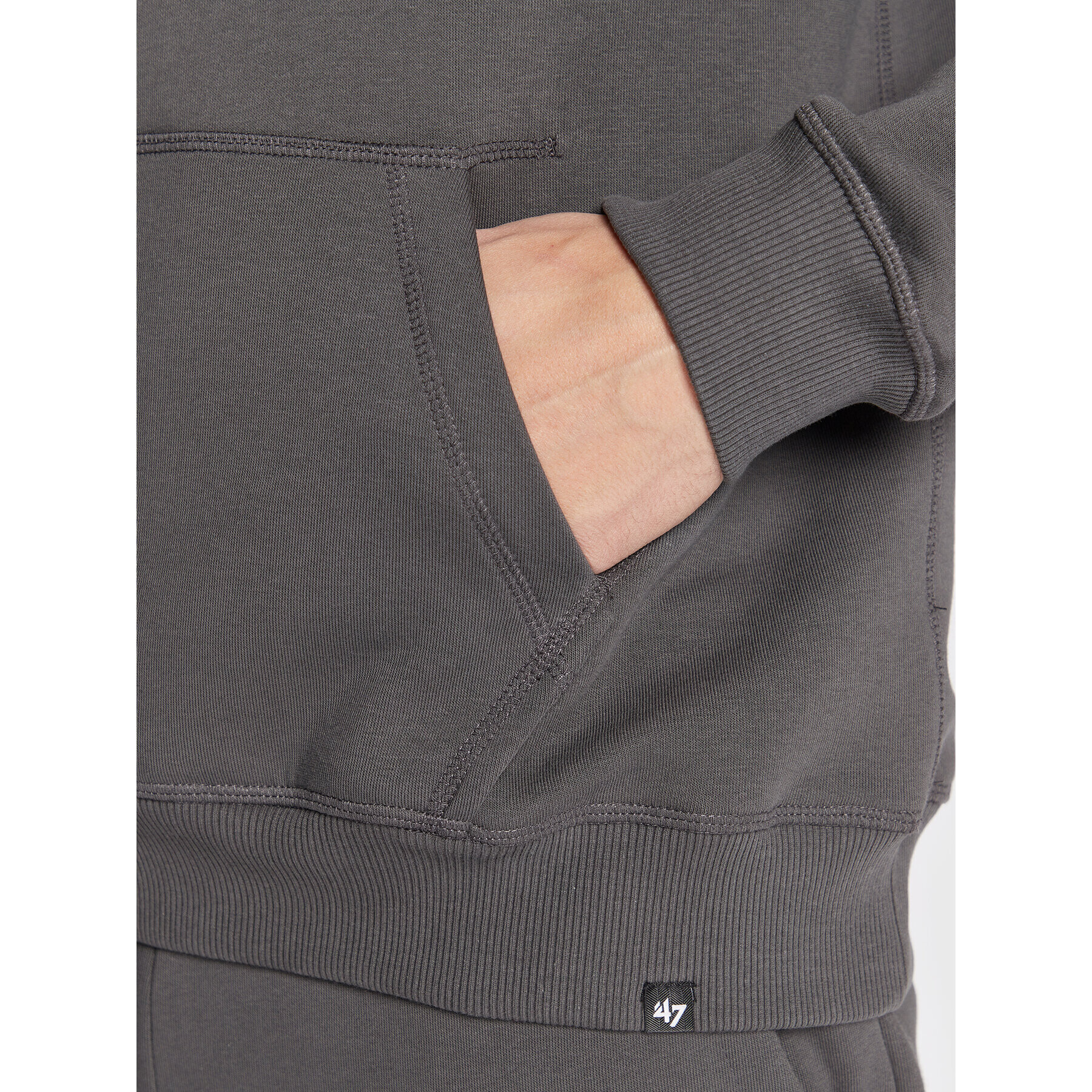 47 Brand Суитшърт Imprint Burnside BB017PEMIBR546550CC Сив Regular Fit - Pepit.bg