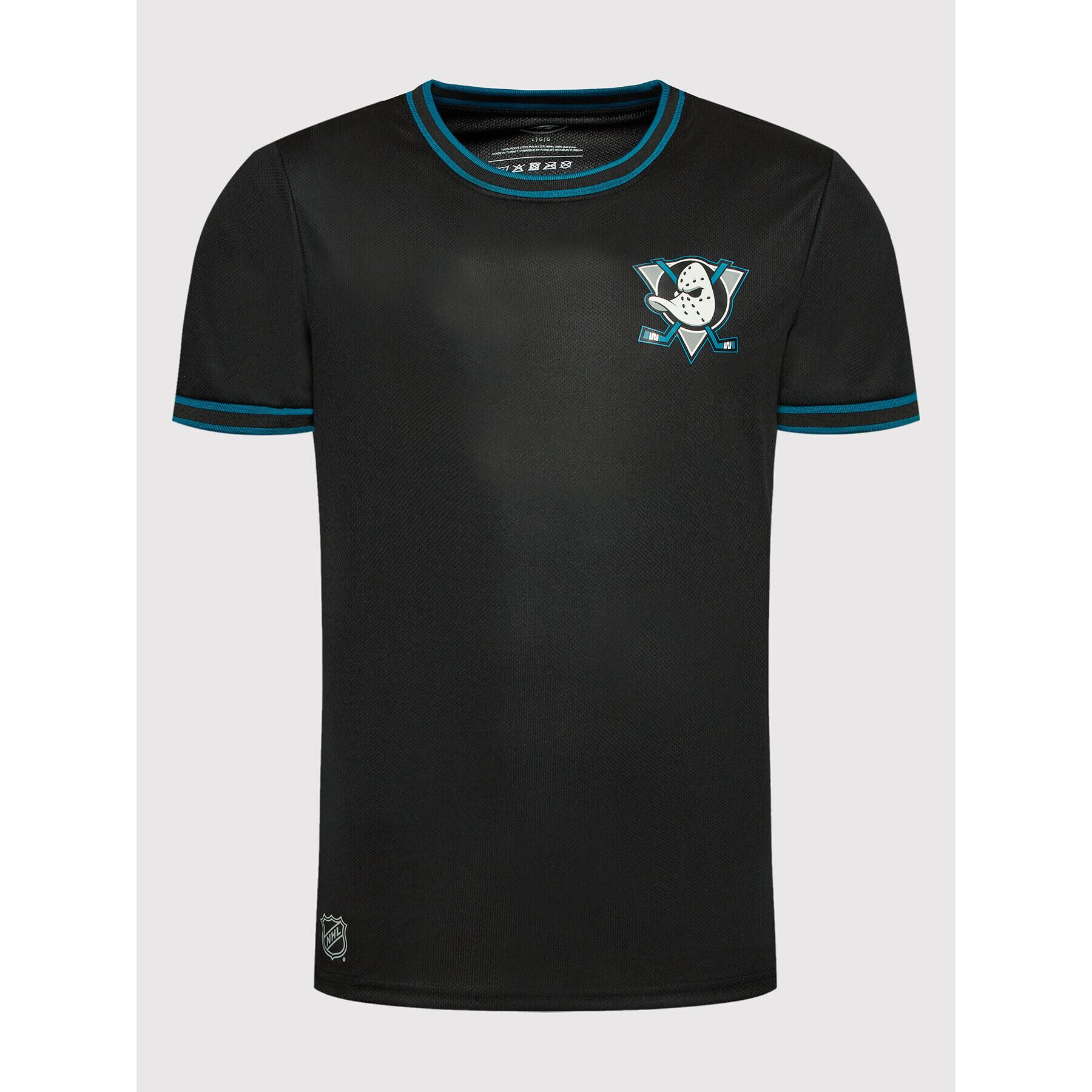 47 Brand Тишърт Grafton HH025TEMGRT549844JK Черен Regular Fit - Pepit.bg