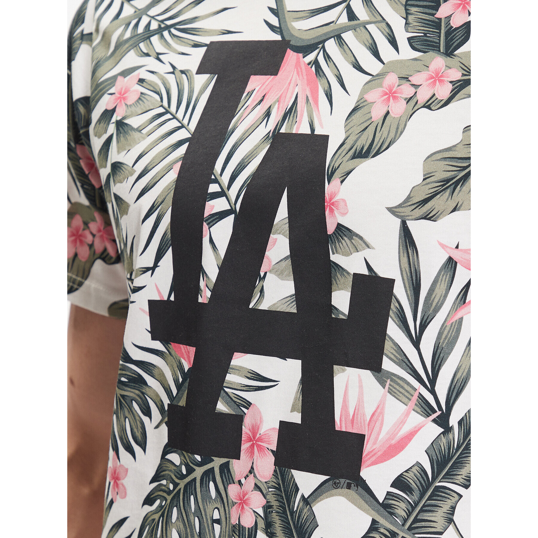 47 Brand Тишърт Los Angeles Dodgers Coastal Floral Repeat 47 Echo Tee Цветен Regular Fit - Pepit.bg