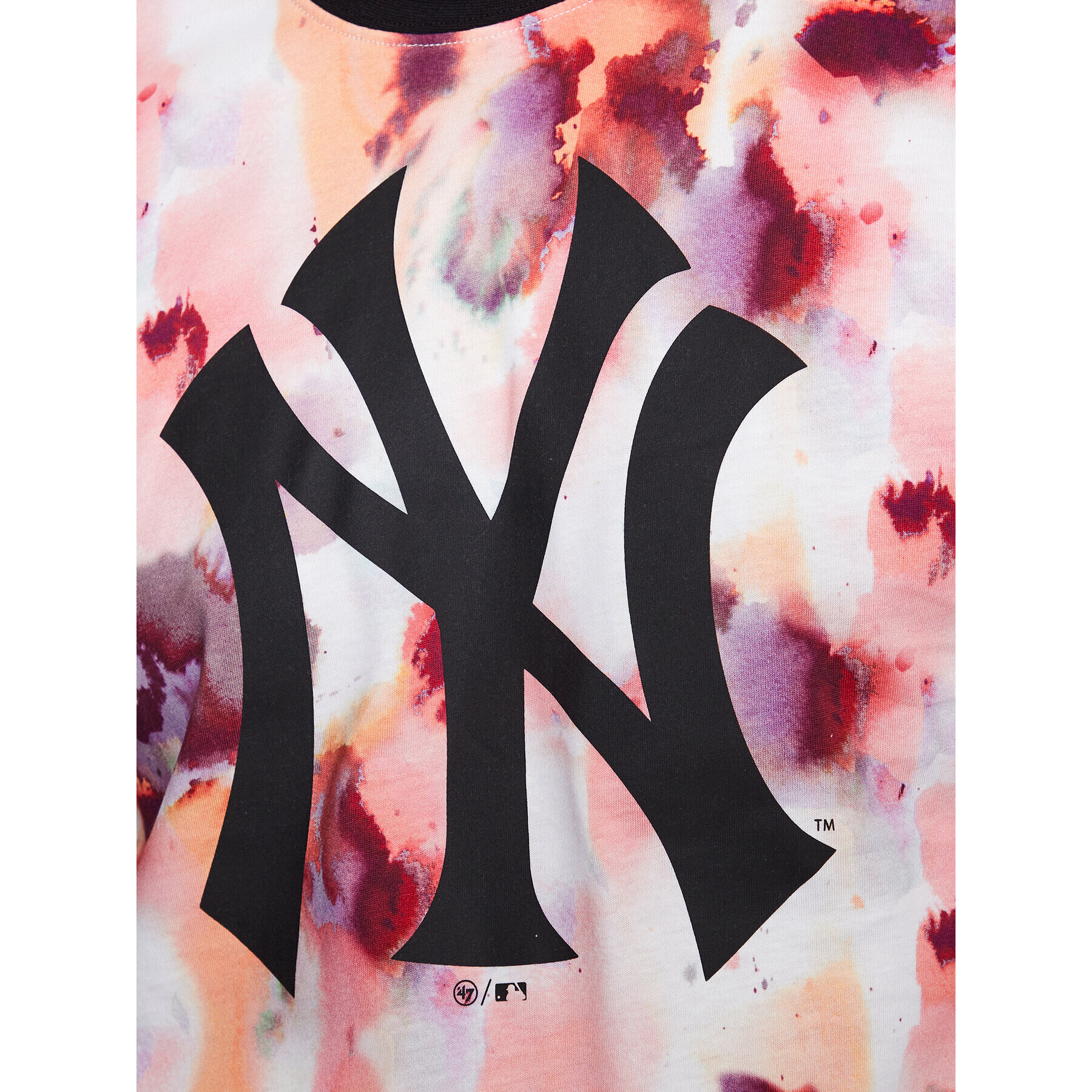 47 Brand Тишърт New York Yankees Day Glow Repeat 47 Echo Tee Цветен Regular Fit - Pepit.bg