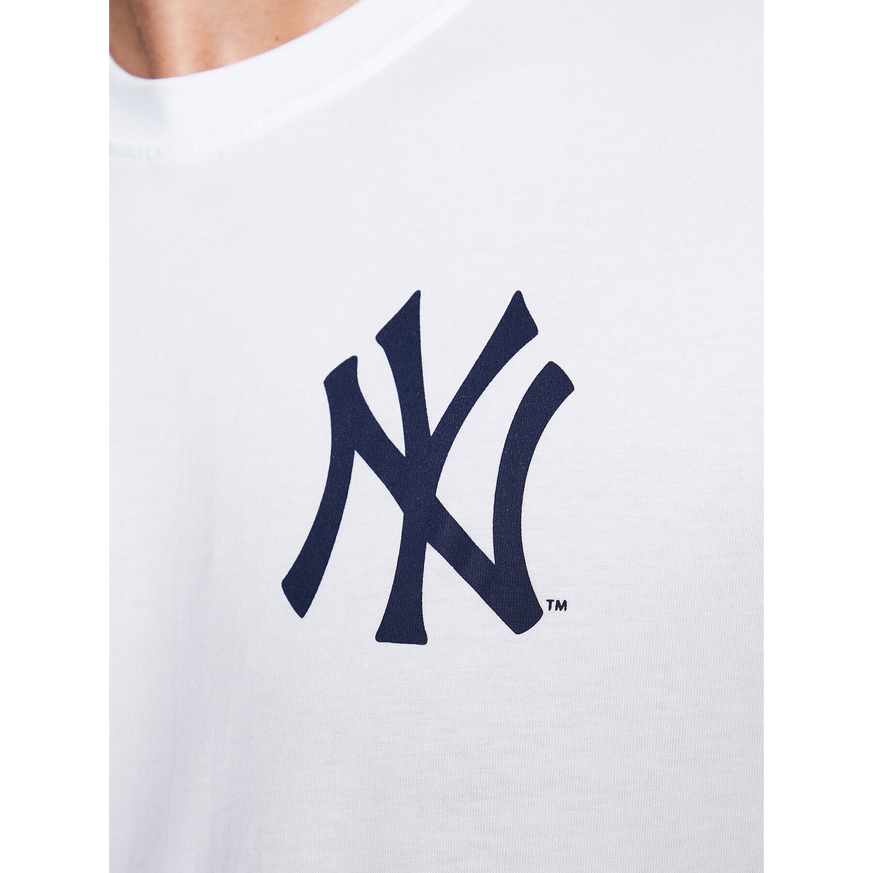 47 Brand Тишърт New York Yankees World Series Backer '47 Echo Tee Бял Regular Fit - Pepit.bg