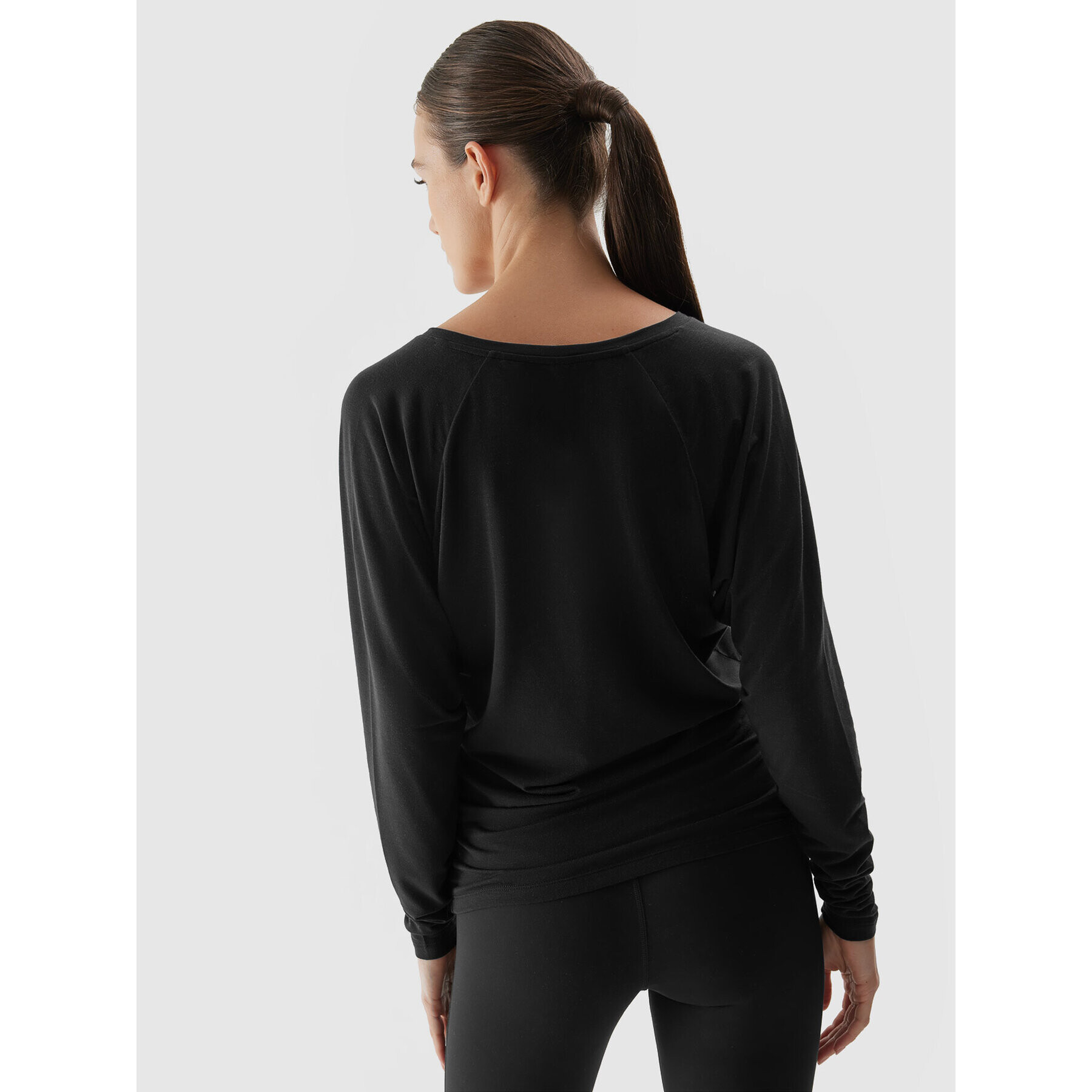4F Блуза AW23TFLOF153 Сив Slim Fit - Pepit.bg