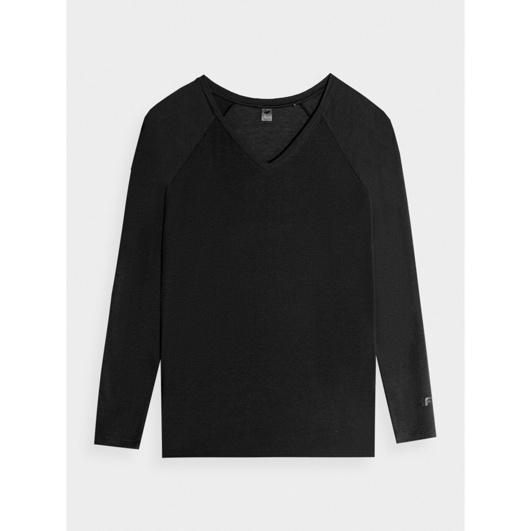 4F Блуза AW23TFLOF153 Сив Slim Fit - Pepit.bg