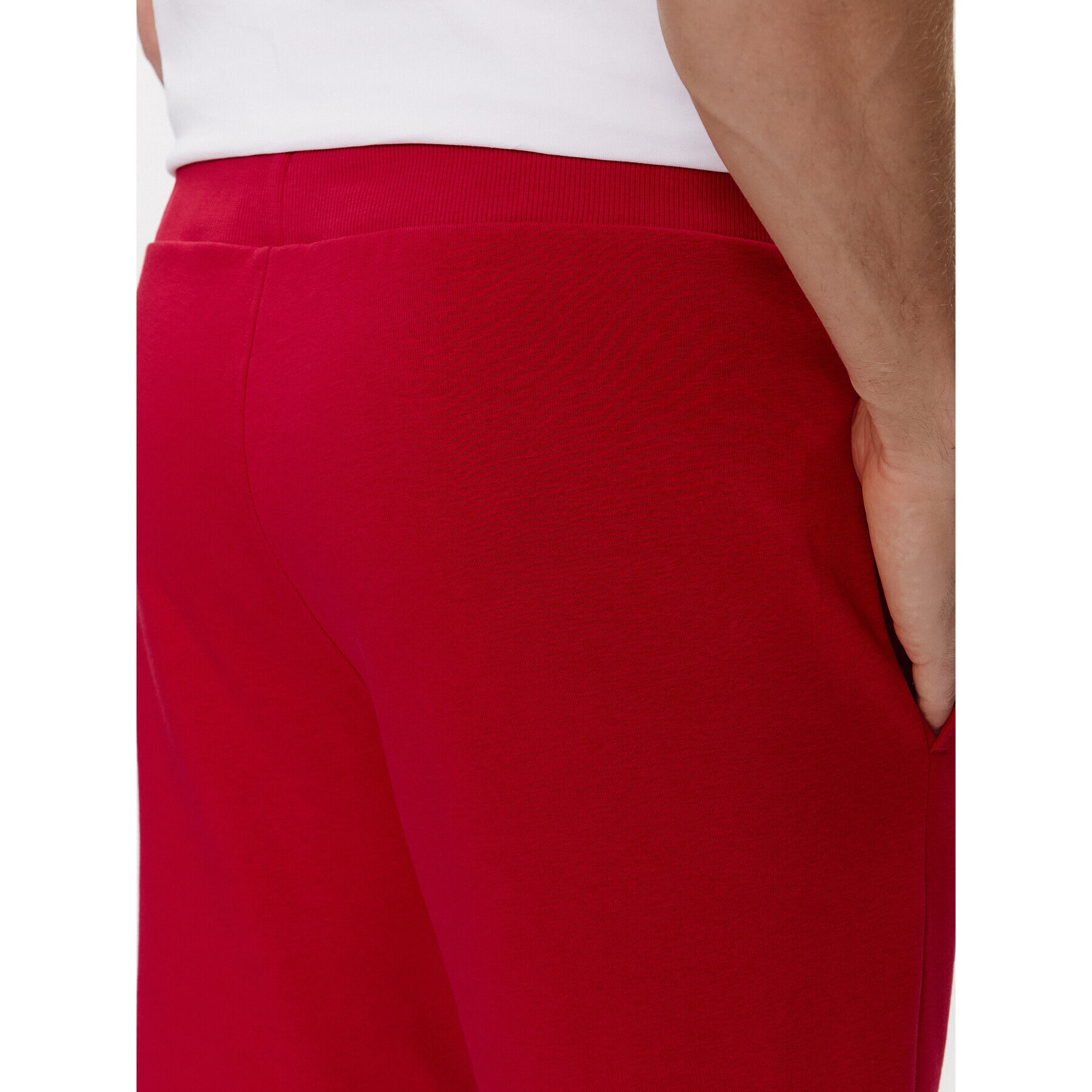 4F Долнище анцуг AW23TTROM451 Червен Regular Fit - Pepit.bg
