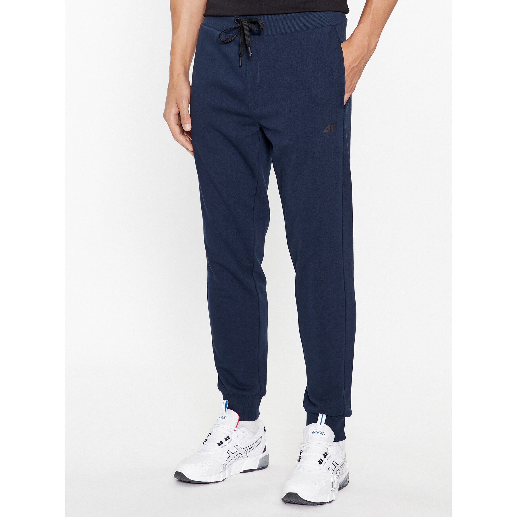 4F Долнище анцуг AW23TTROM451 Син Regular Fit - Pepit.bg