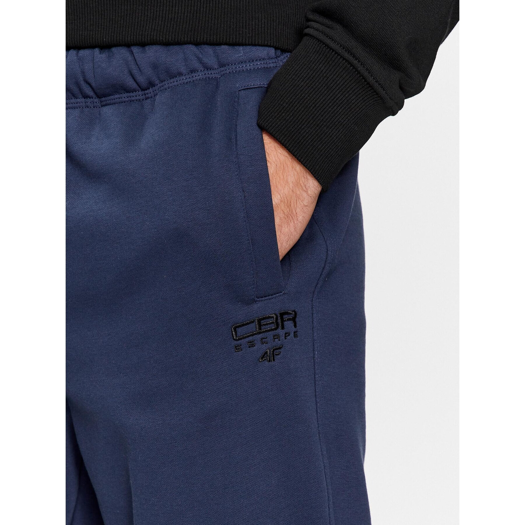 4F Долнище анцуг AW23TTROM466 Тъмносин Regular Fit - Pepit.bg
