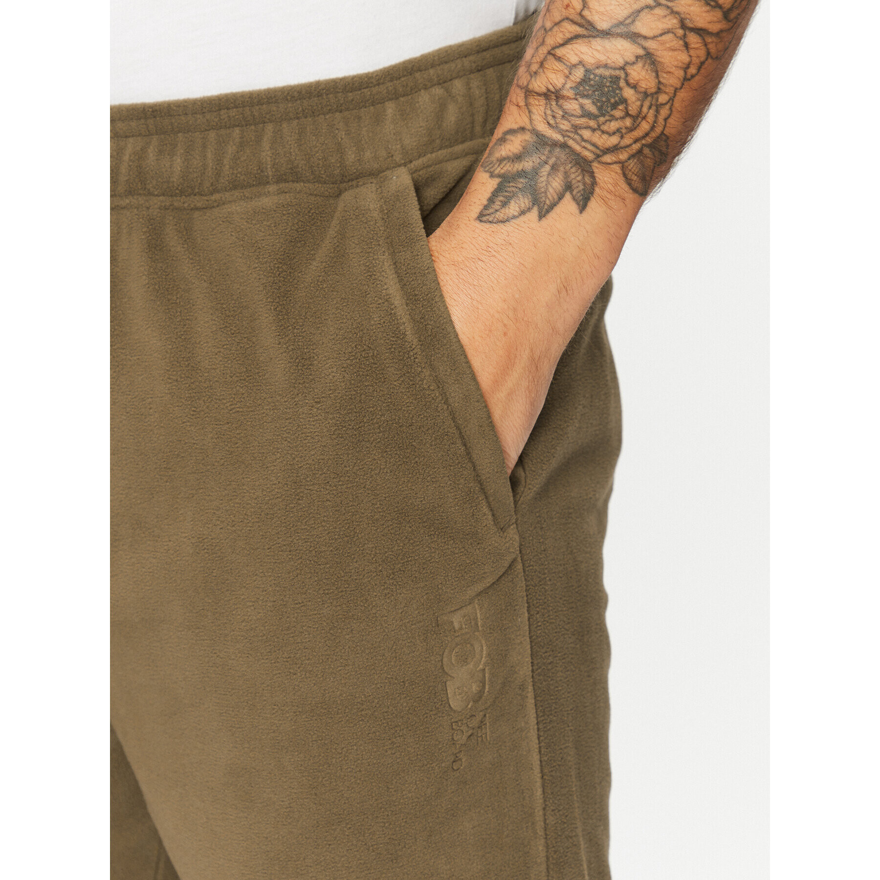 4F Долнище анцуг AW23TTROM470 Кафяв Regular Fit - Pepit.bg