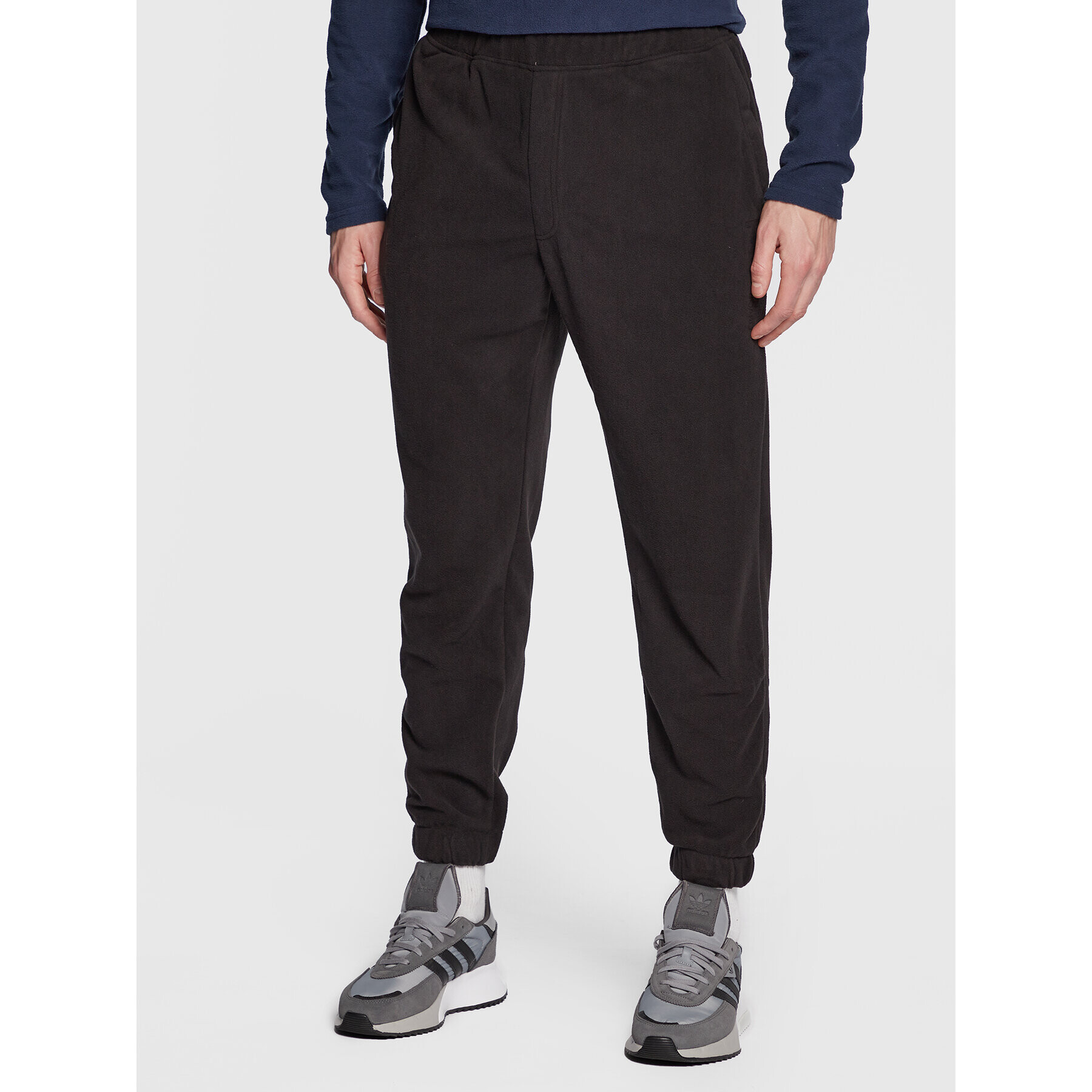 4F Долнище анцуг H4Z22-SPMD014 Черен Regular Fit - Pepit.bg