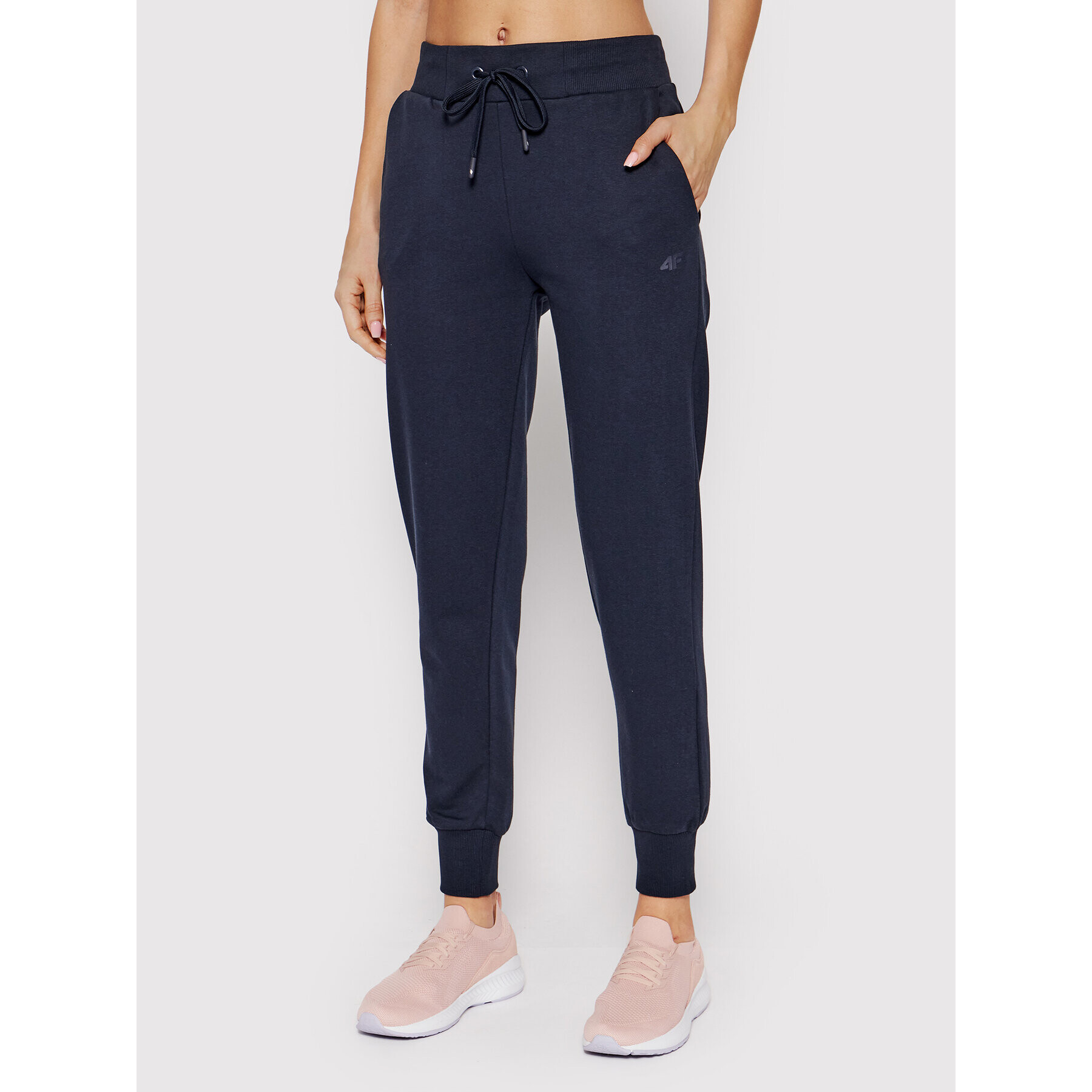 4F Долнище анцуг H4L22-SPDD350 Тъмносин Regular Fit - Pepit.bg