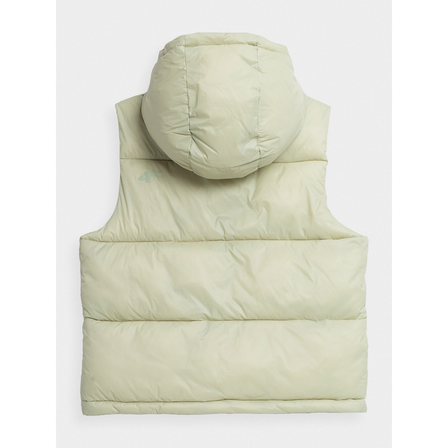 4F Елек AW23TVESF073 Зелен Regular Fit - Pepit.bg