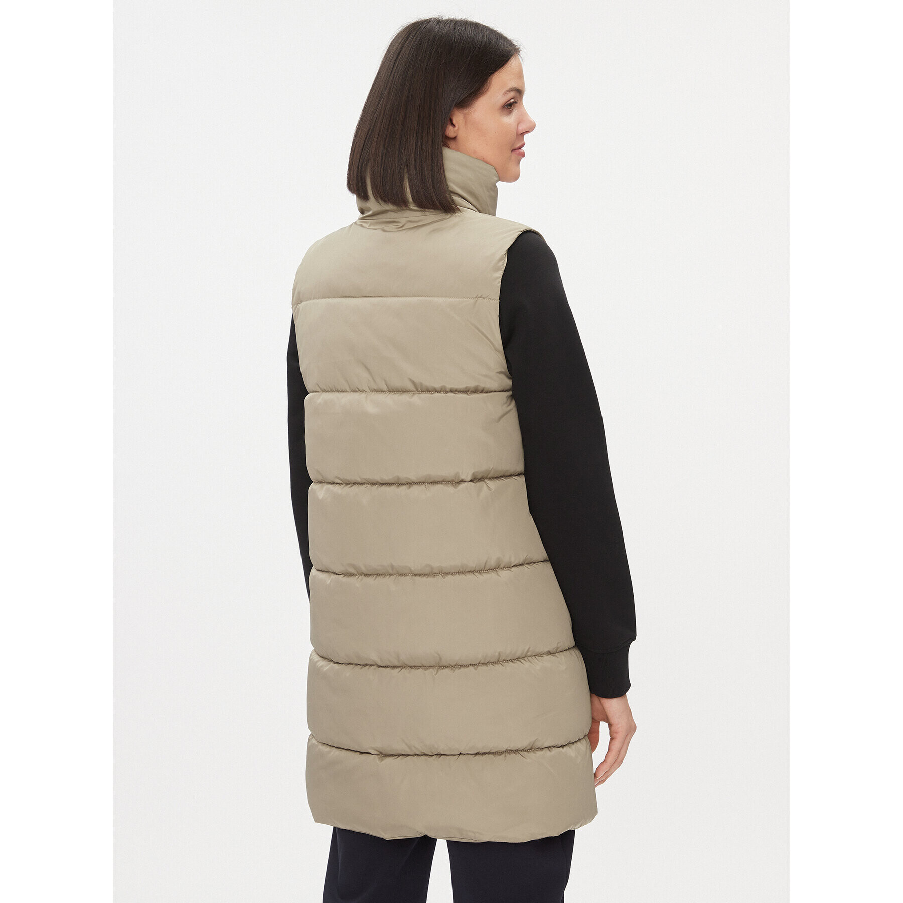 4F Елек AW23TVESF076 Бежов Regular Fit - Pepit.bg