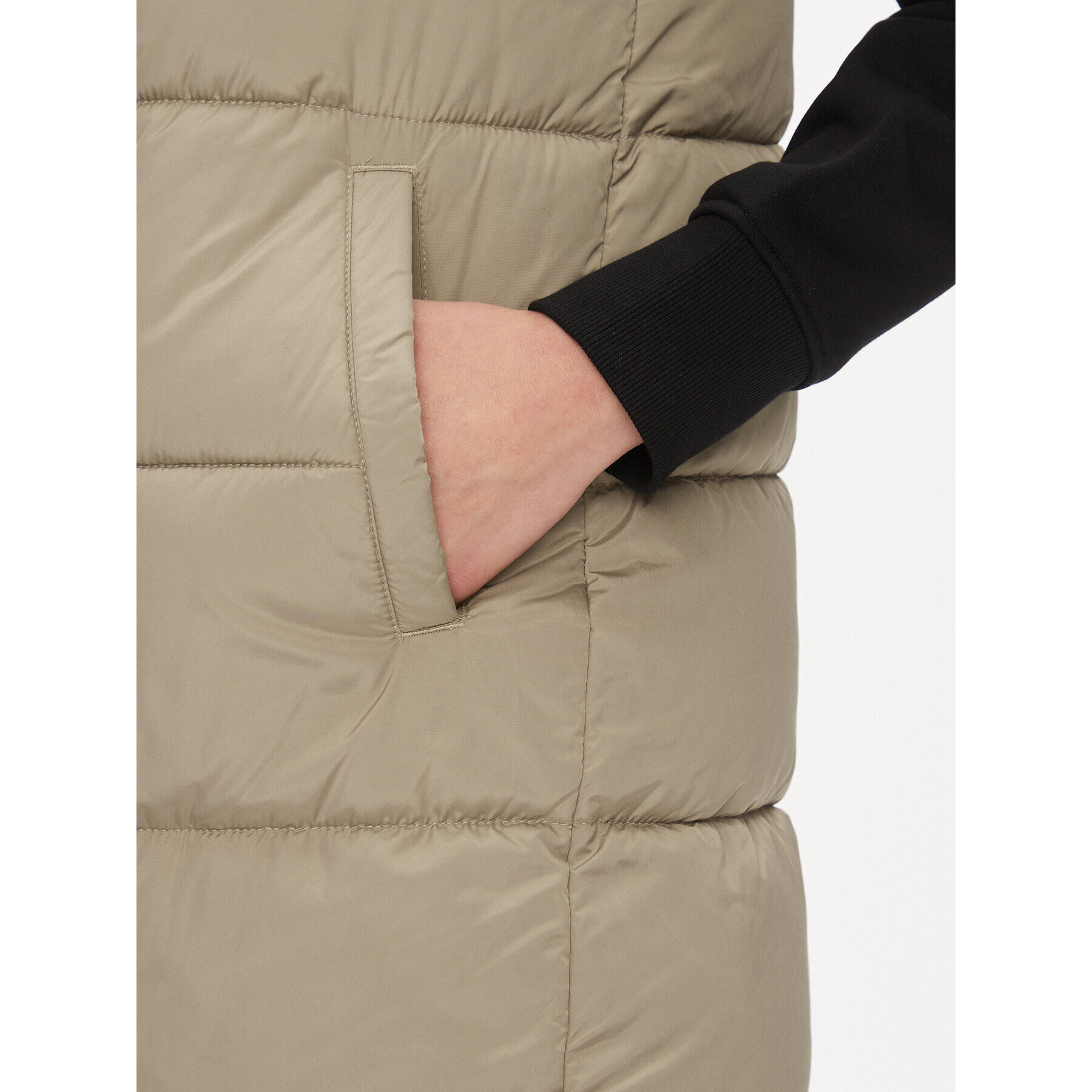 4F Елек AW23TVESF076 Бежов Regular Fit - Pepit.bg