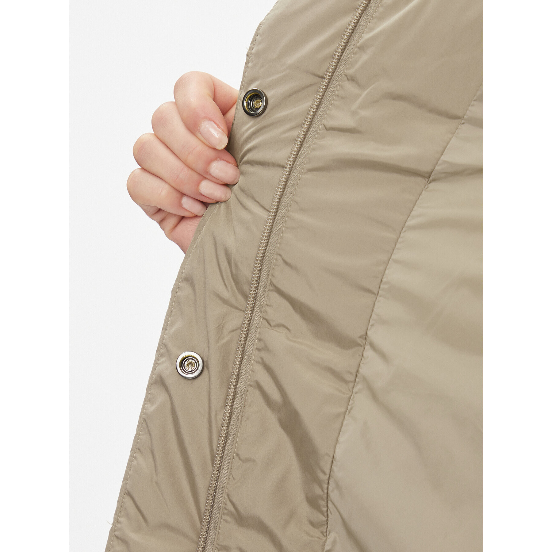 4F Елек AW23TVESF076 Бежов Regular Fit - Pepit.bg