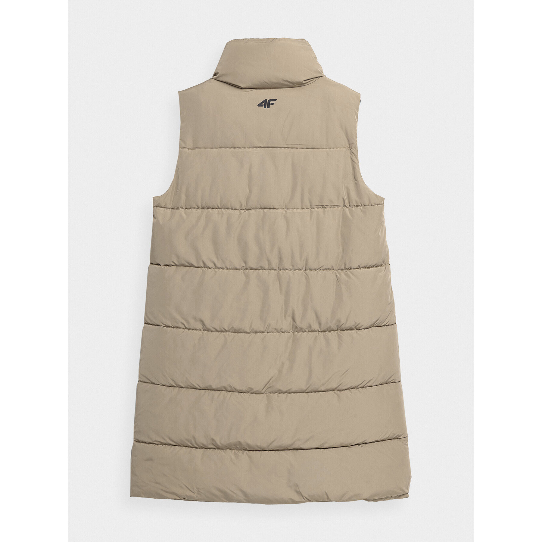 4F Елек AW23TVESF076 Бежов Regular Fit - Pepit.bg