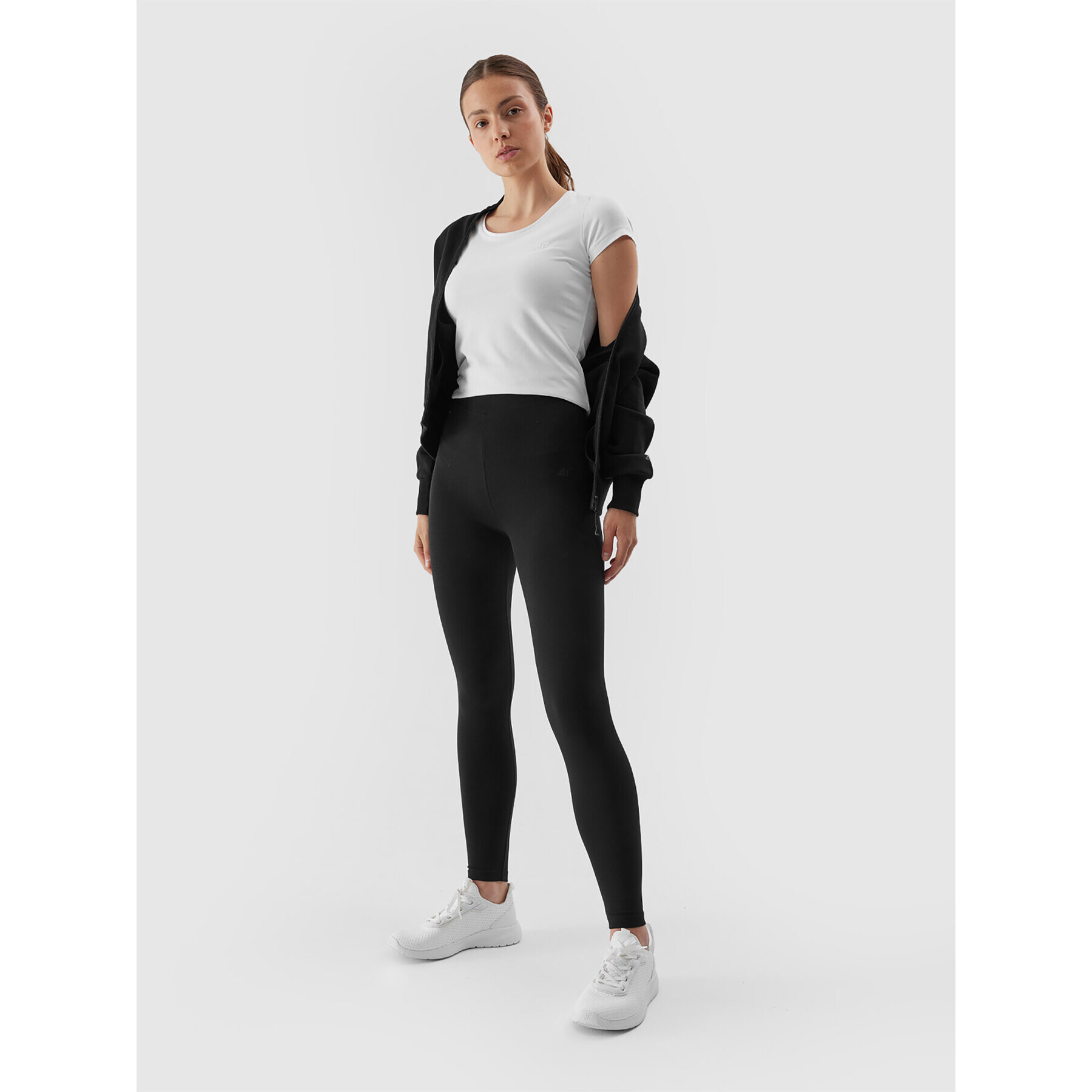 4F Клин AW23TTIGF108 Черен Regular Fit - Pepit.bg