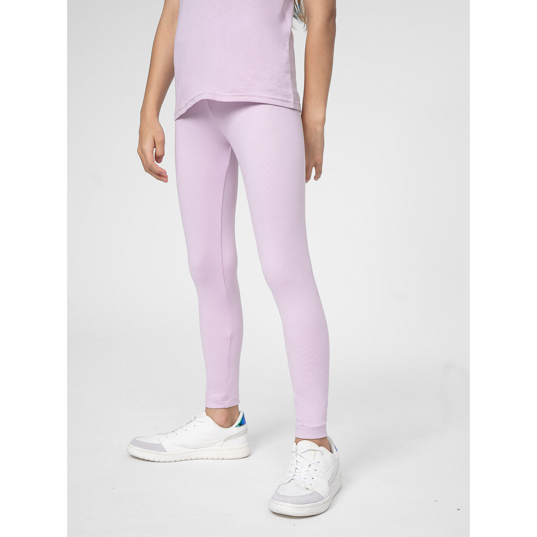 4F Клин JSS23TTIGF049 Виолетов Slim Fit - Pepit.bg