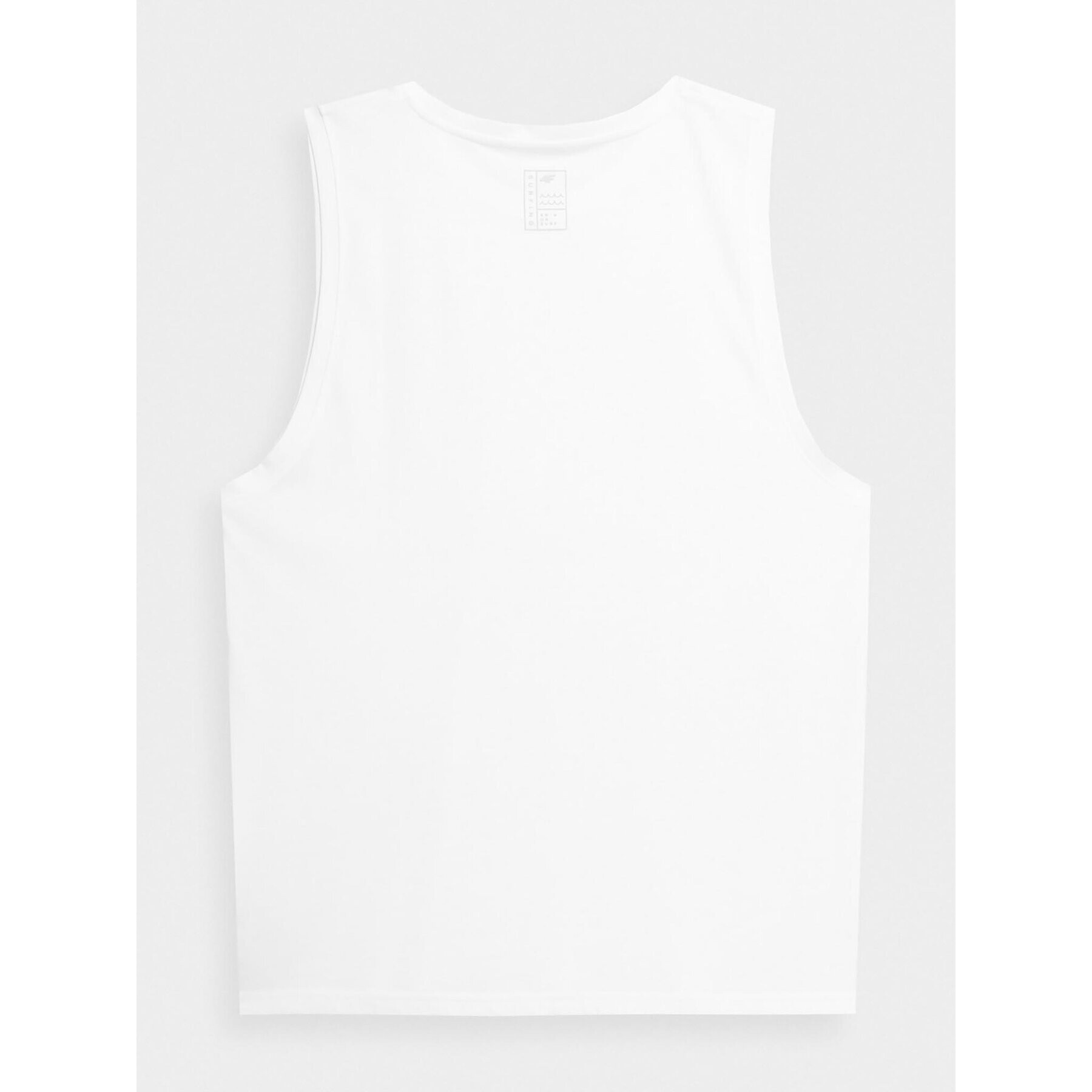 4F Мъжки топ SS23TTSHM368 Бял Regular Fit - Pepit.bg