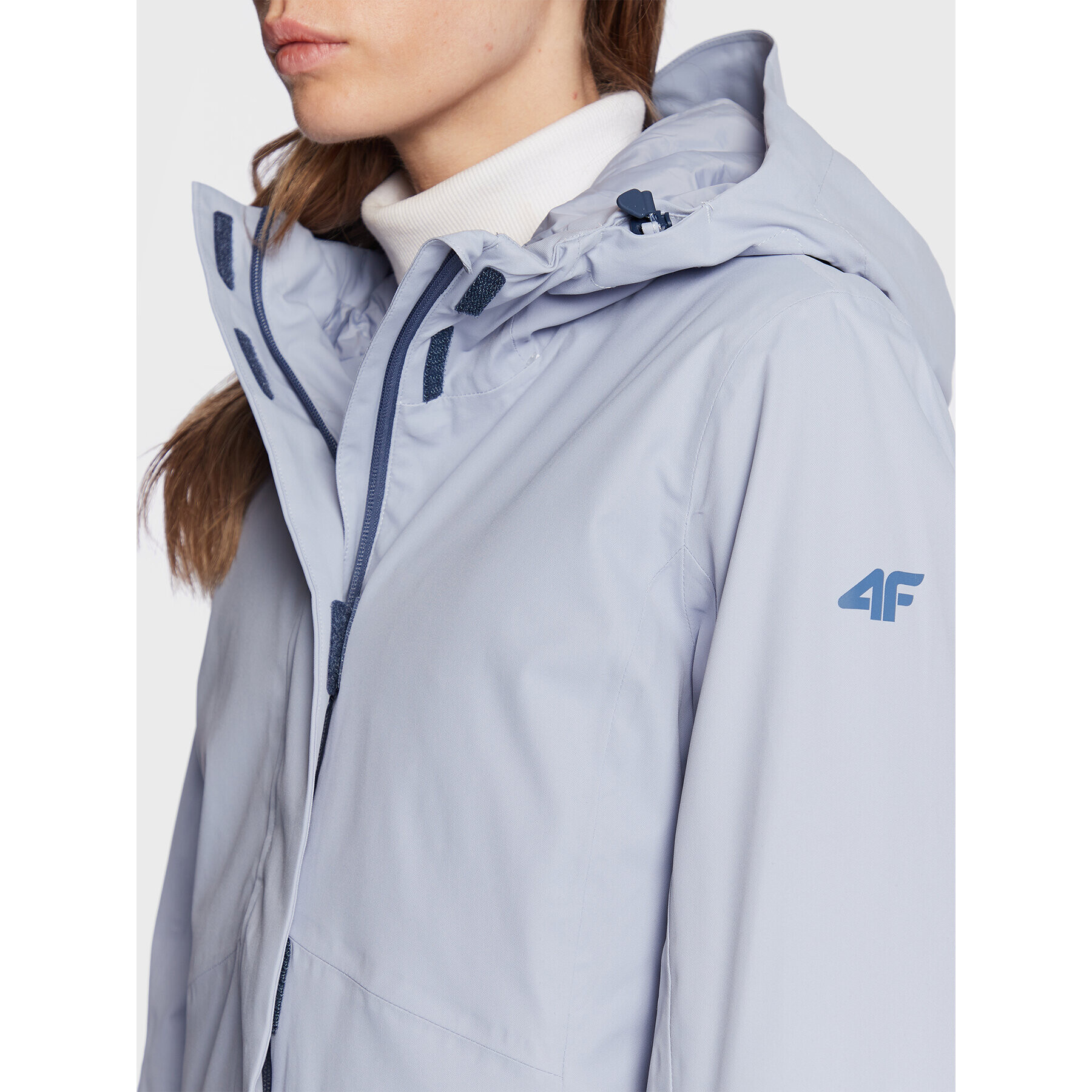 4F Outdoor яке H4Z22-KUD060 Син Regular Fit - Pepit.bg