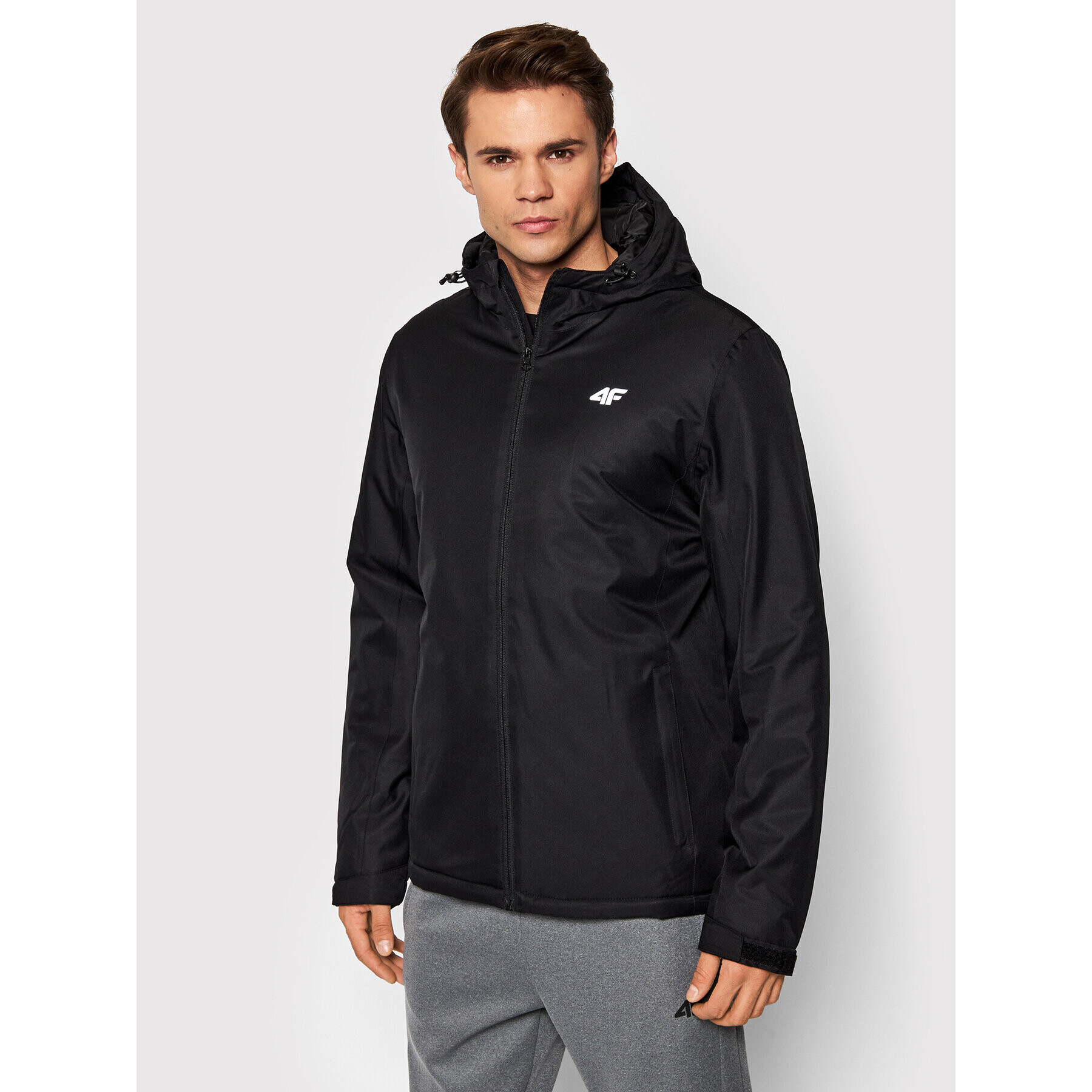 4F Outdoor яке NOSH4-KUM351 Черен Regular Fit - Pepit.bg