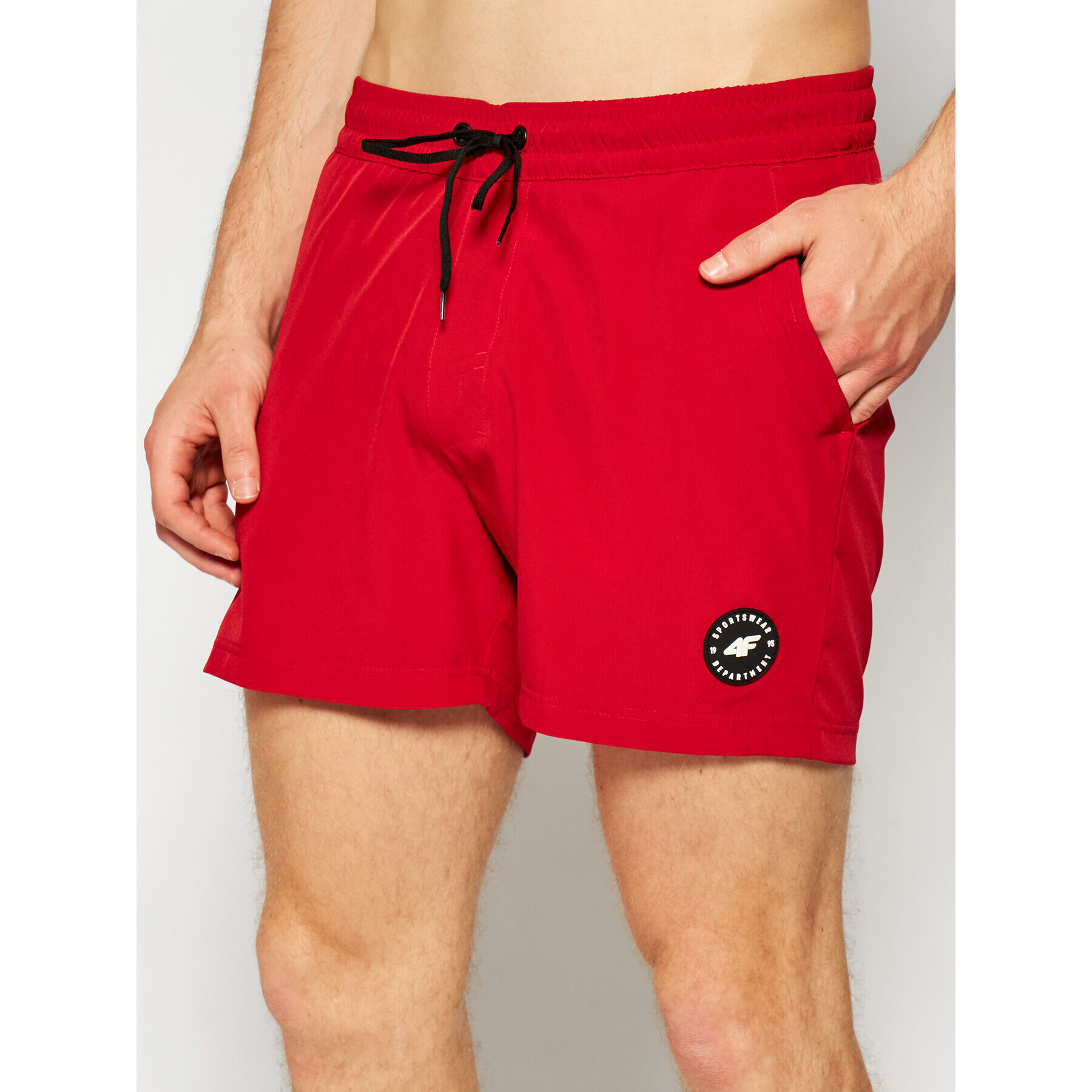 4F Плажни шорти SKMT001 Червен Regular Fit - Pepit.bg