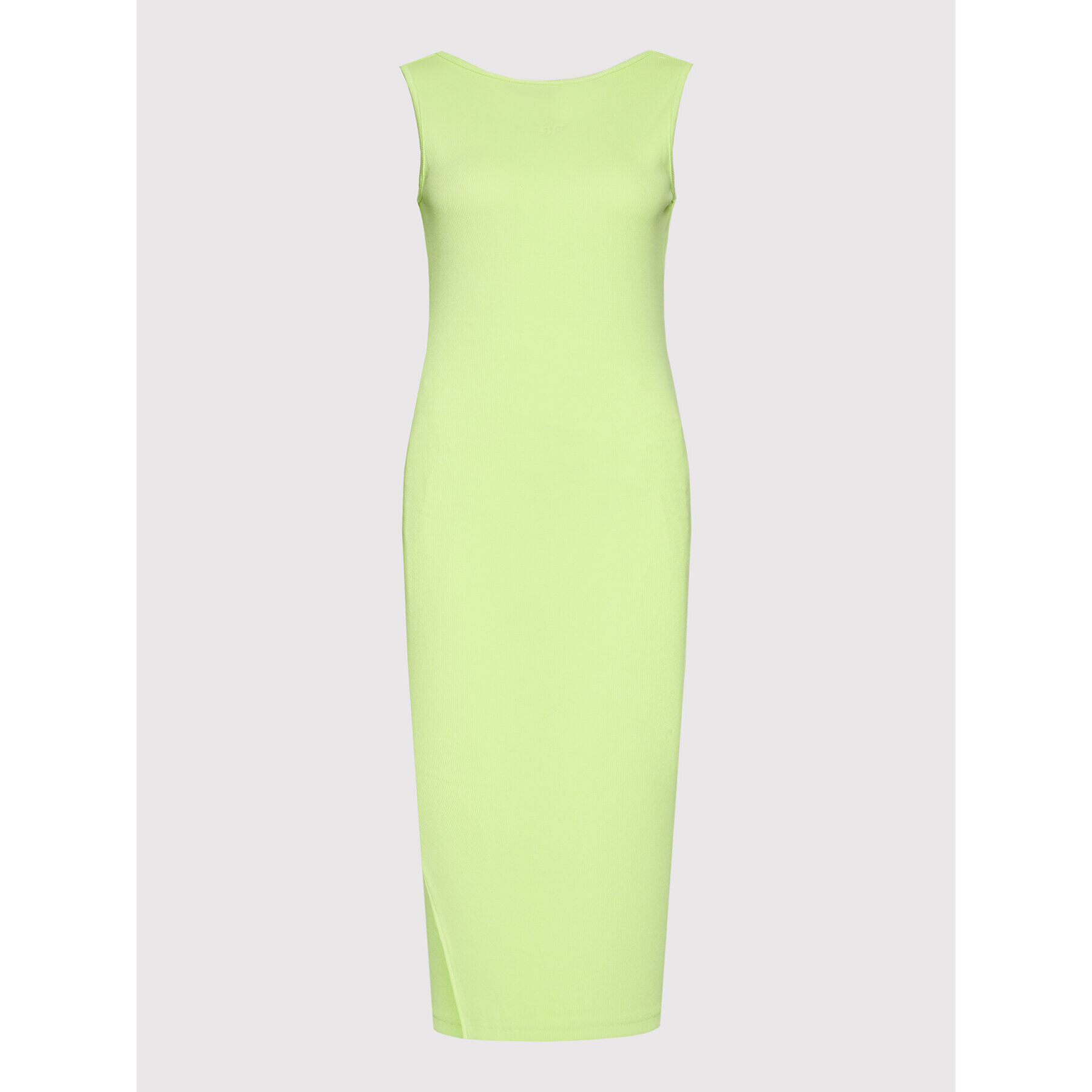4F Плетена рокля H4L22-SUDD010 Зелен Slim Fit - Pepit.bg