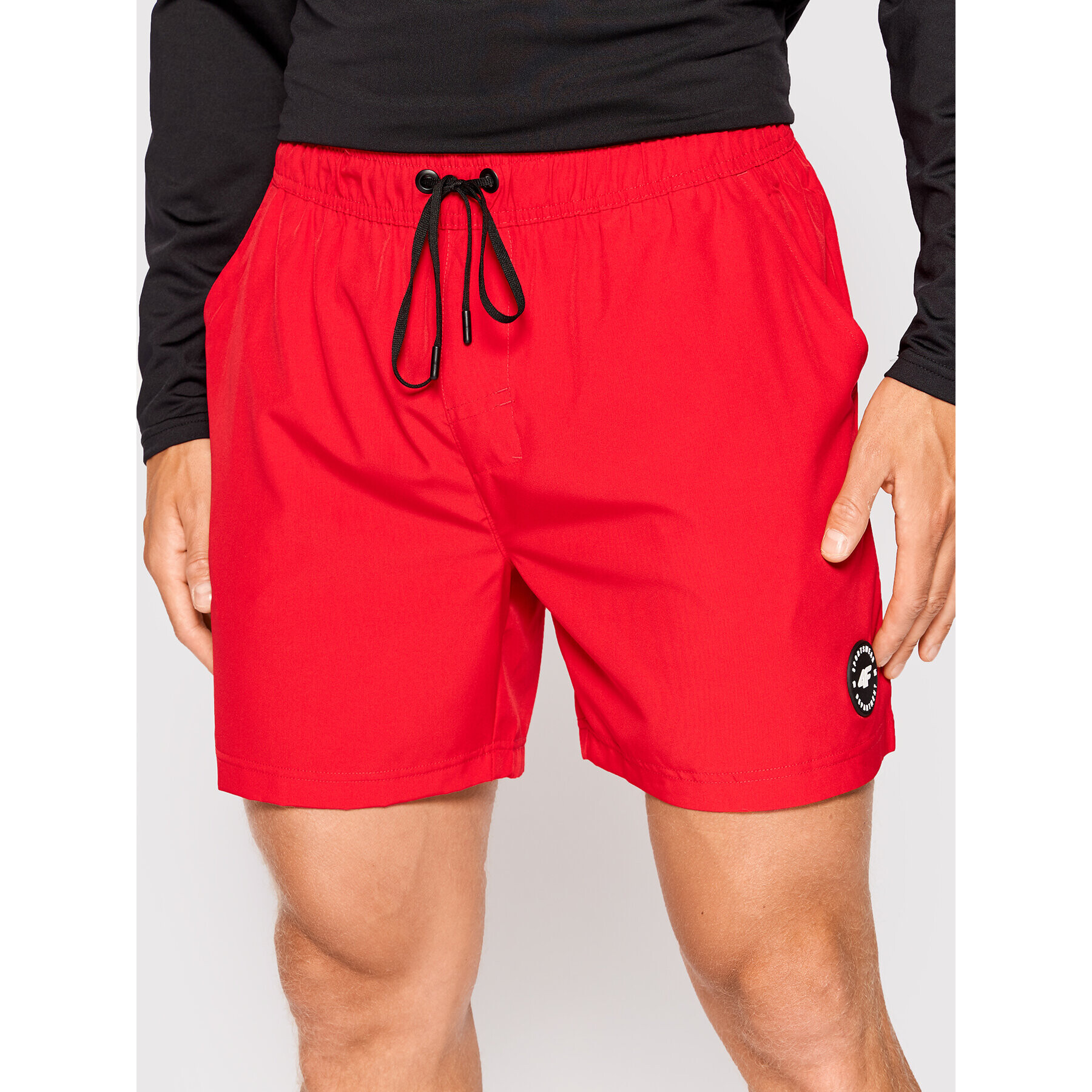 4F Плувни шорти H4L22-SKMT001 Червен Regular Fit - Pepit.bg