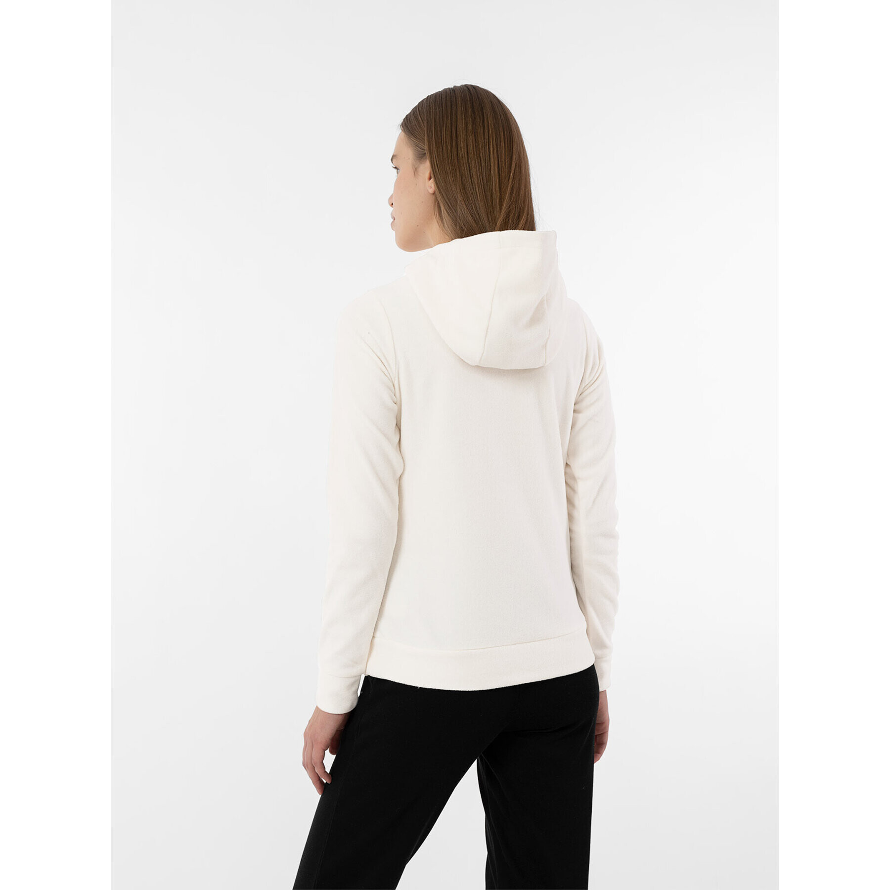 4F Полар AW23TFLEF148 Екрю Regular Fit - Pepit.bg