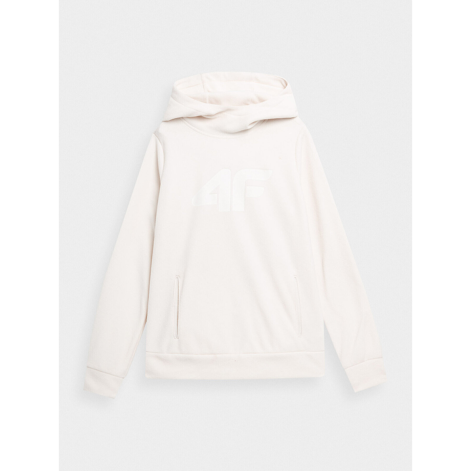 4F Полар AW23TFLEF148 Екрю Regular Fit - Pepit.bg