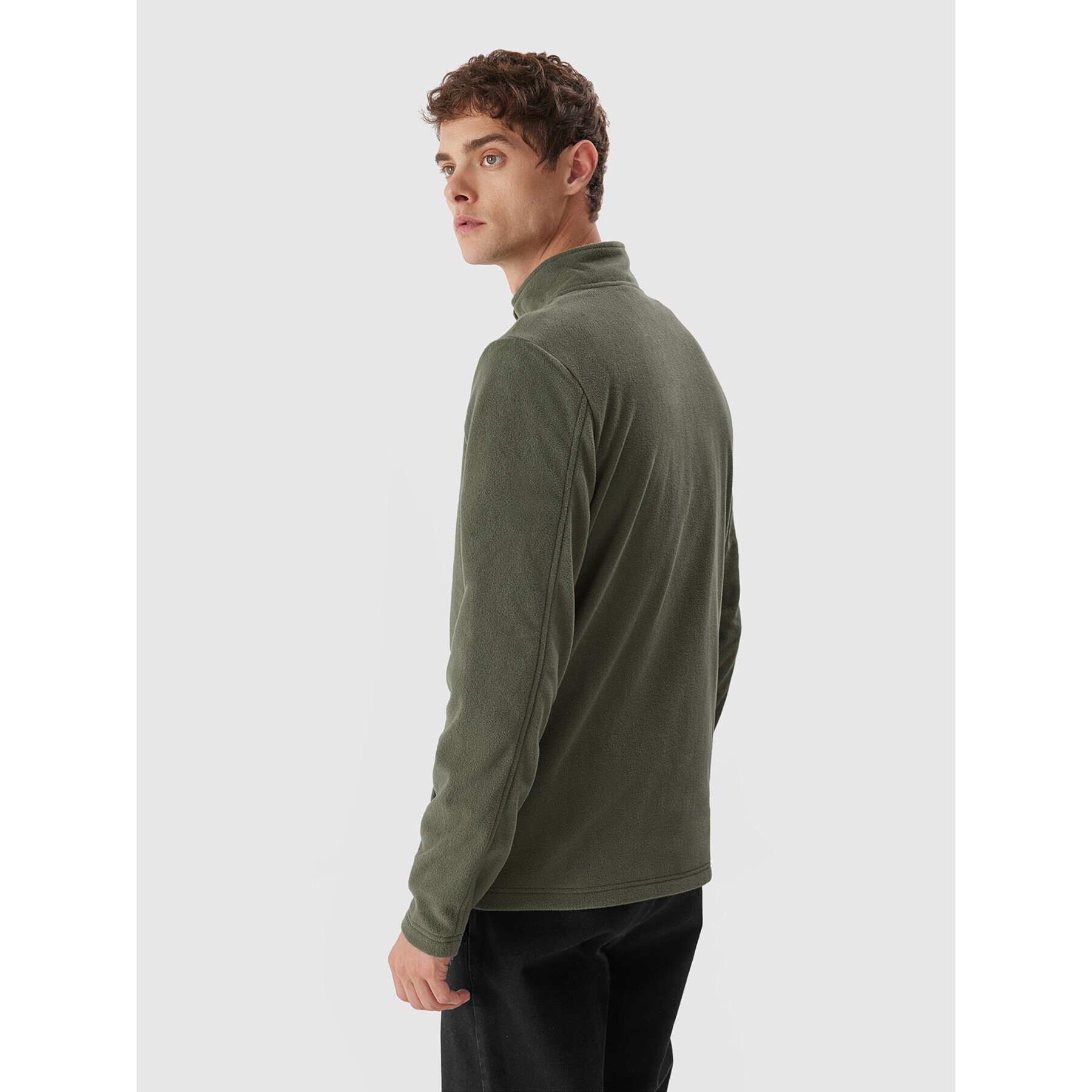 4F Полар AW23TFLEM120 Каки Regular Fit - Pepit.bg