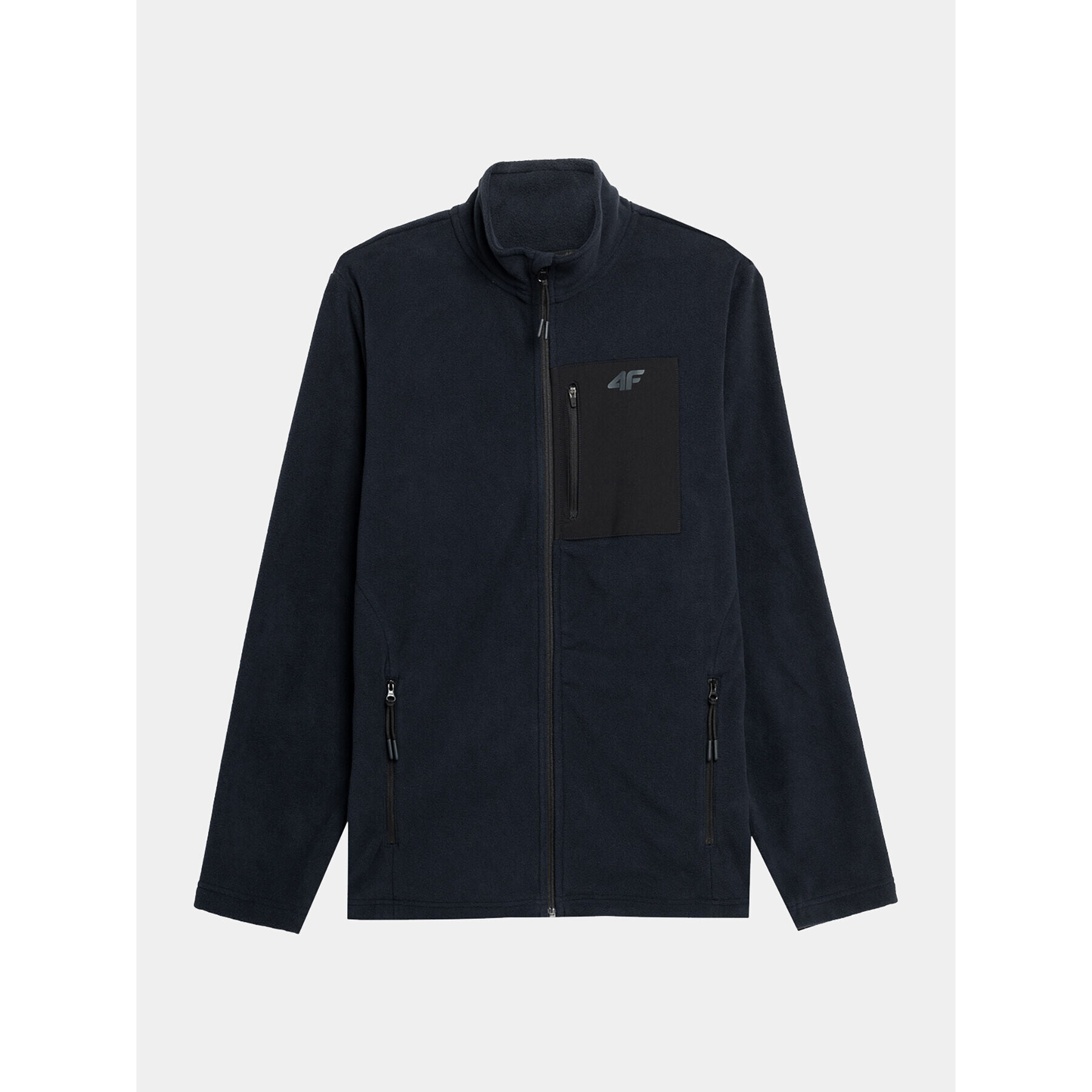 4F Полар AW23TFLEM123 Син Regular Fit - Pepit.bg