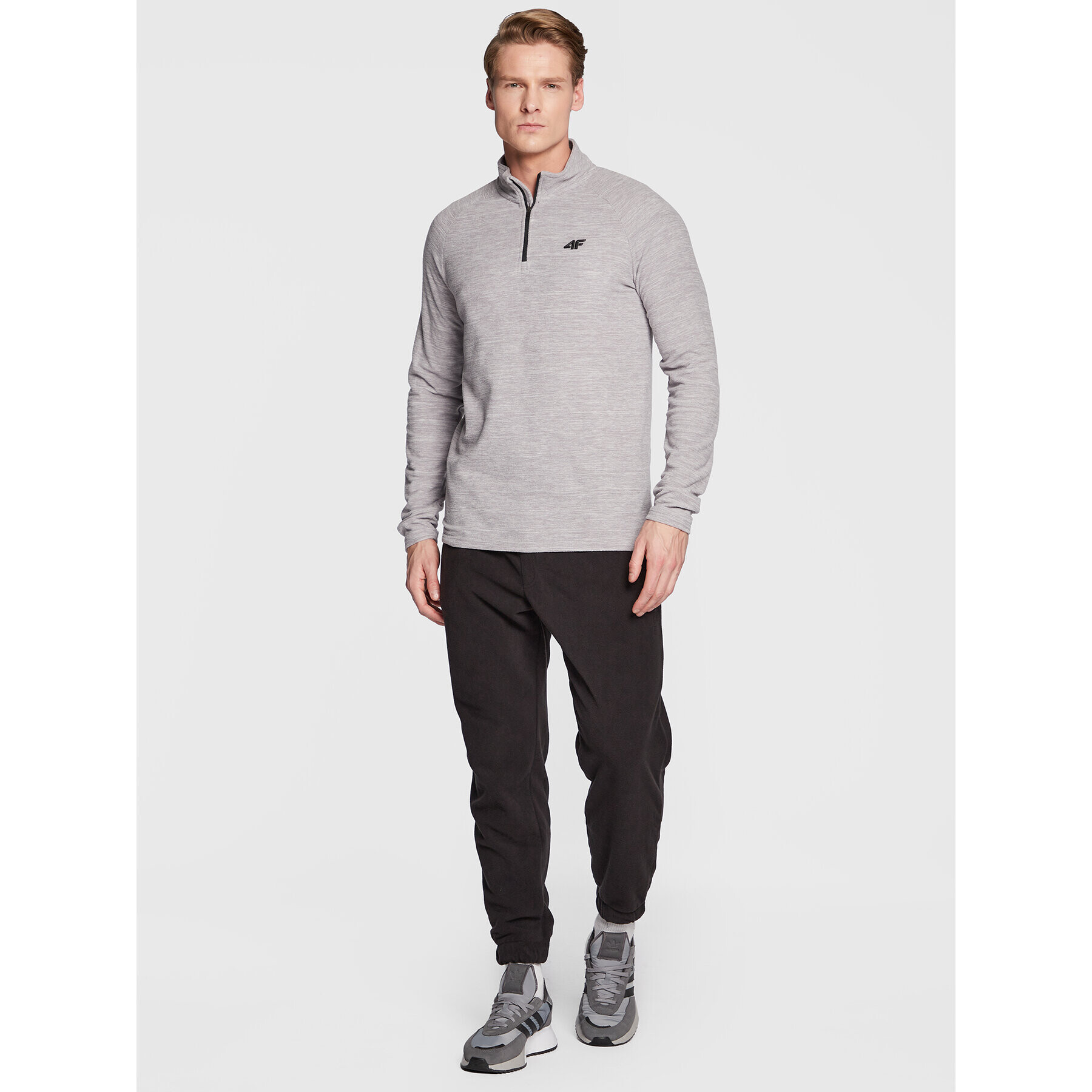 4F Полар H4Z22-BIMP010 Сив Regular Fit - Pepit.bg