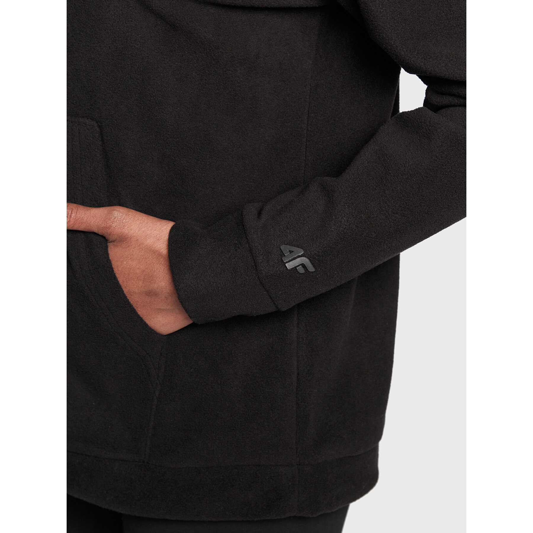 4F Полар H4Z22-PLD013 Черен Regular Fit - Pepit.bg
