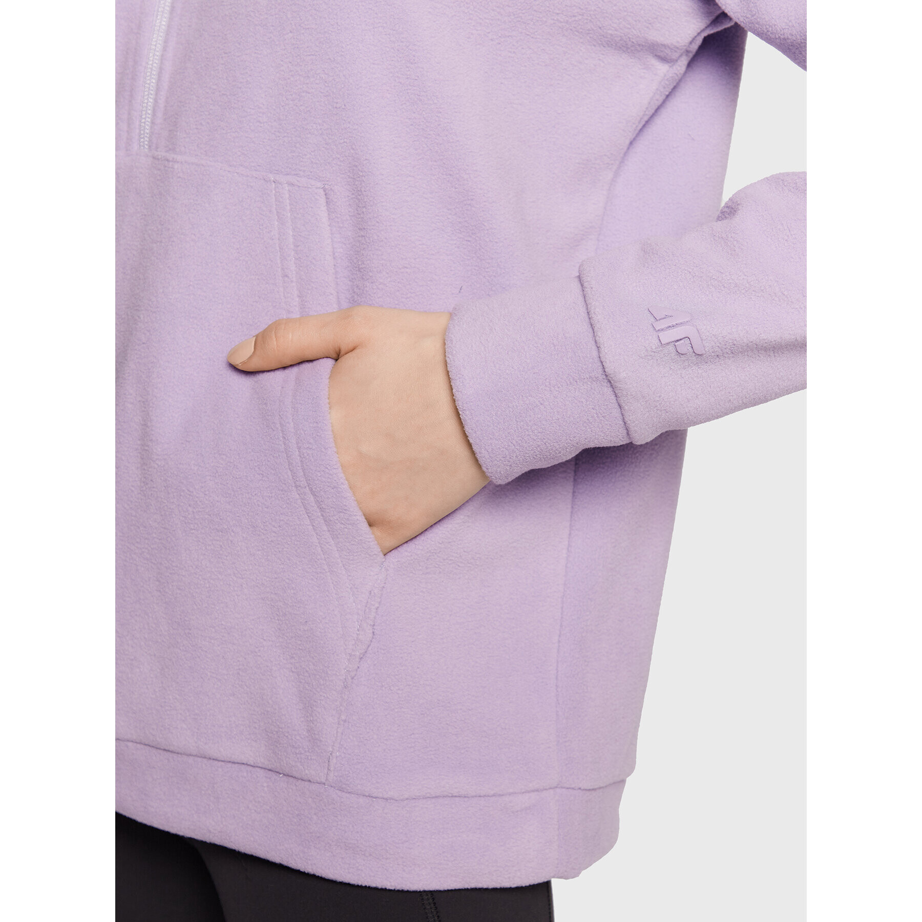 4F Полар H4Z22-PLD013 Виолетов Regular Fit - Pepit.bg